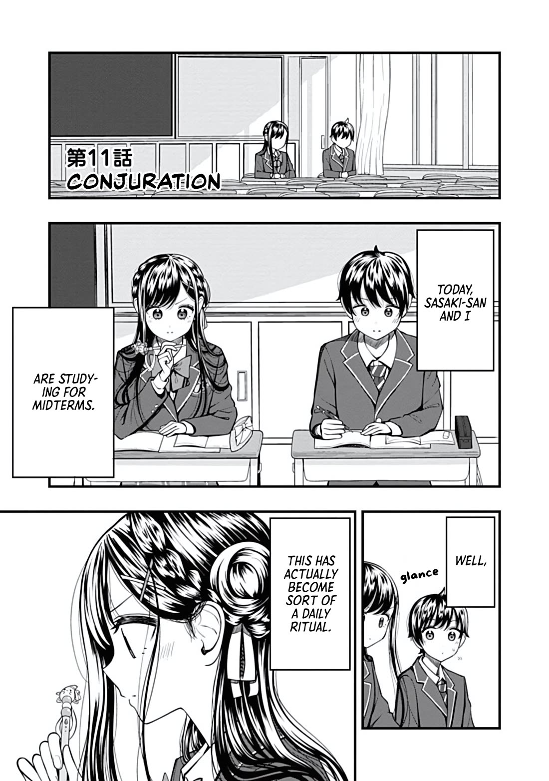 Sasaki-san Is Just a Little Bit Amazing. Chapter 11 page 1 - Chapter 11: Conjuration