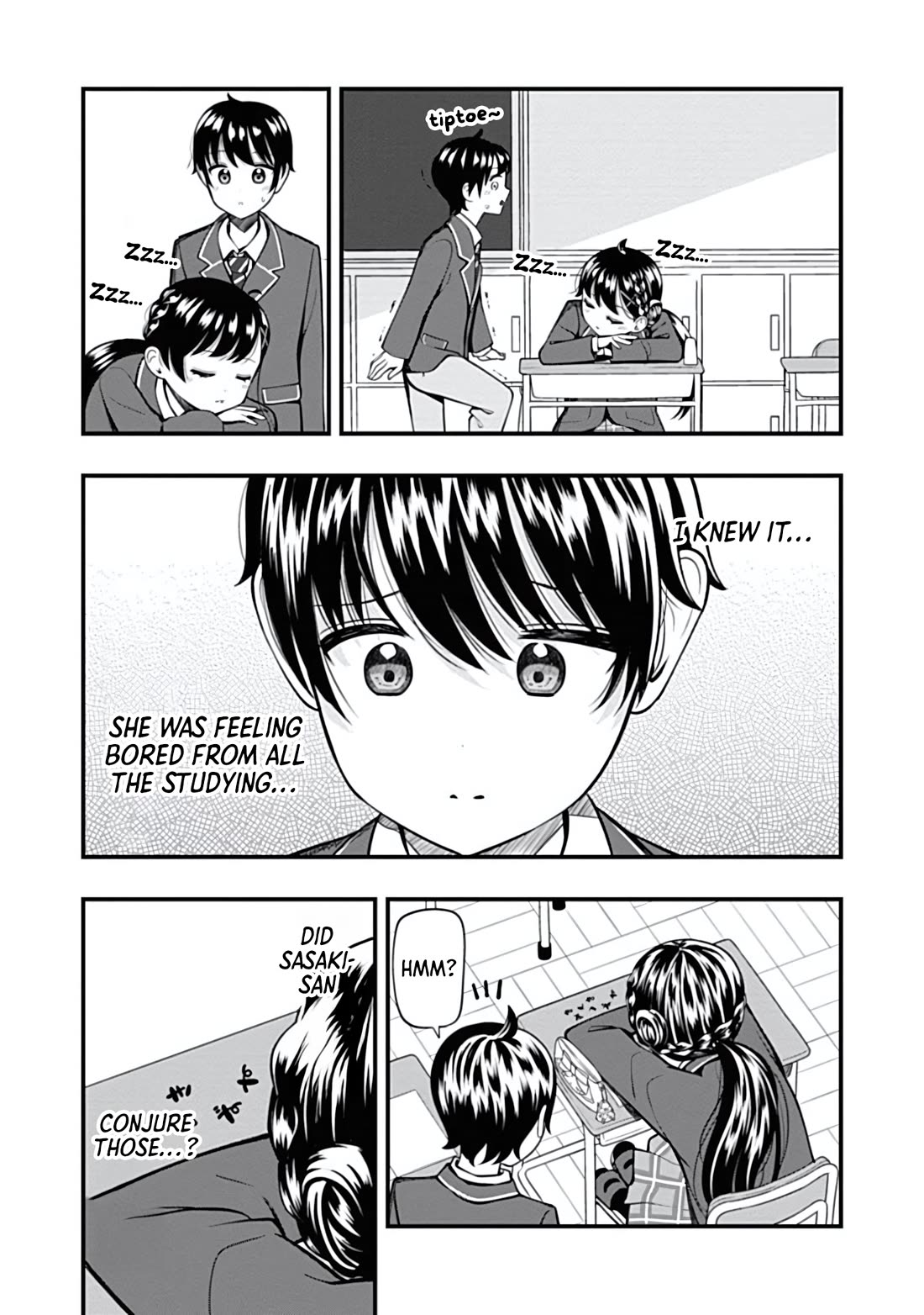 Sasaki-san Is Just a Little Bit Amazing. Chapter 11 page 13 - Chapter 11: Conjuration
