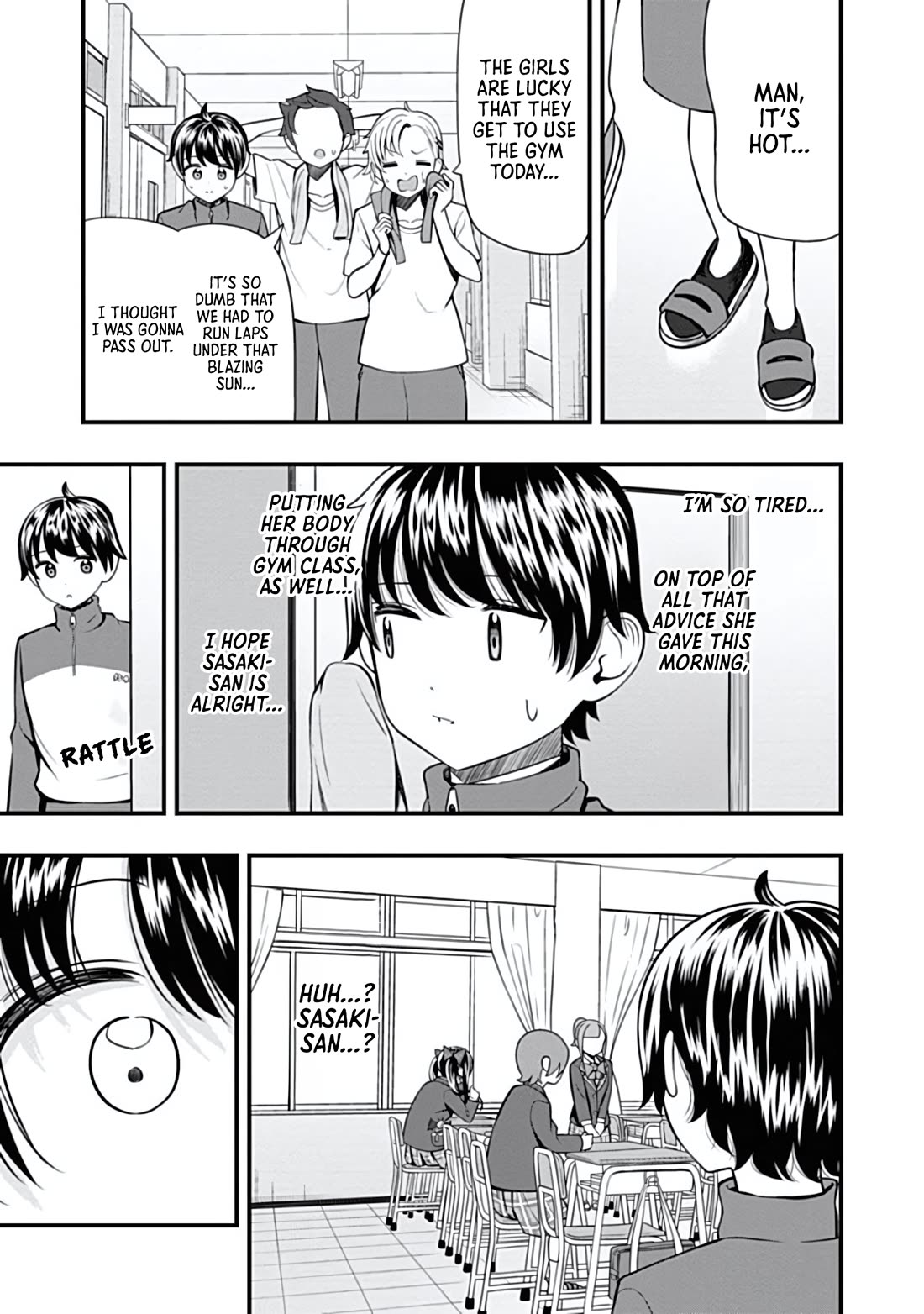 Sasaki-san Is Just a Little Bit Amazing. Chapter 12 page 21 - Chapter 12: Dark Clouds