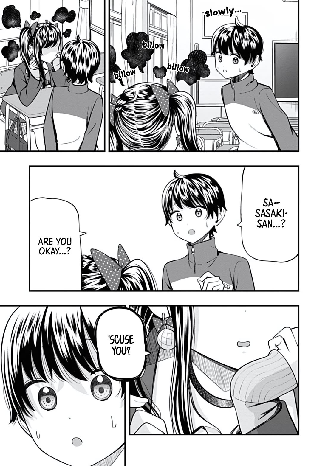 Sasaki-san Is Just a Little Bit Amazing. Chapter 12 page 23 - Chapter 12: Dark Clouds
