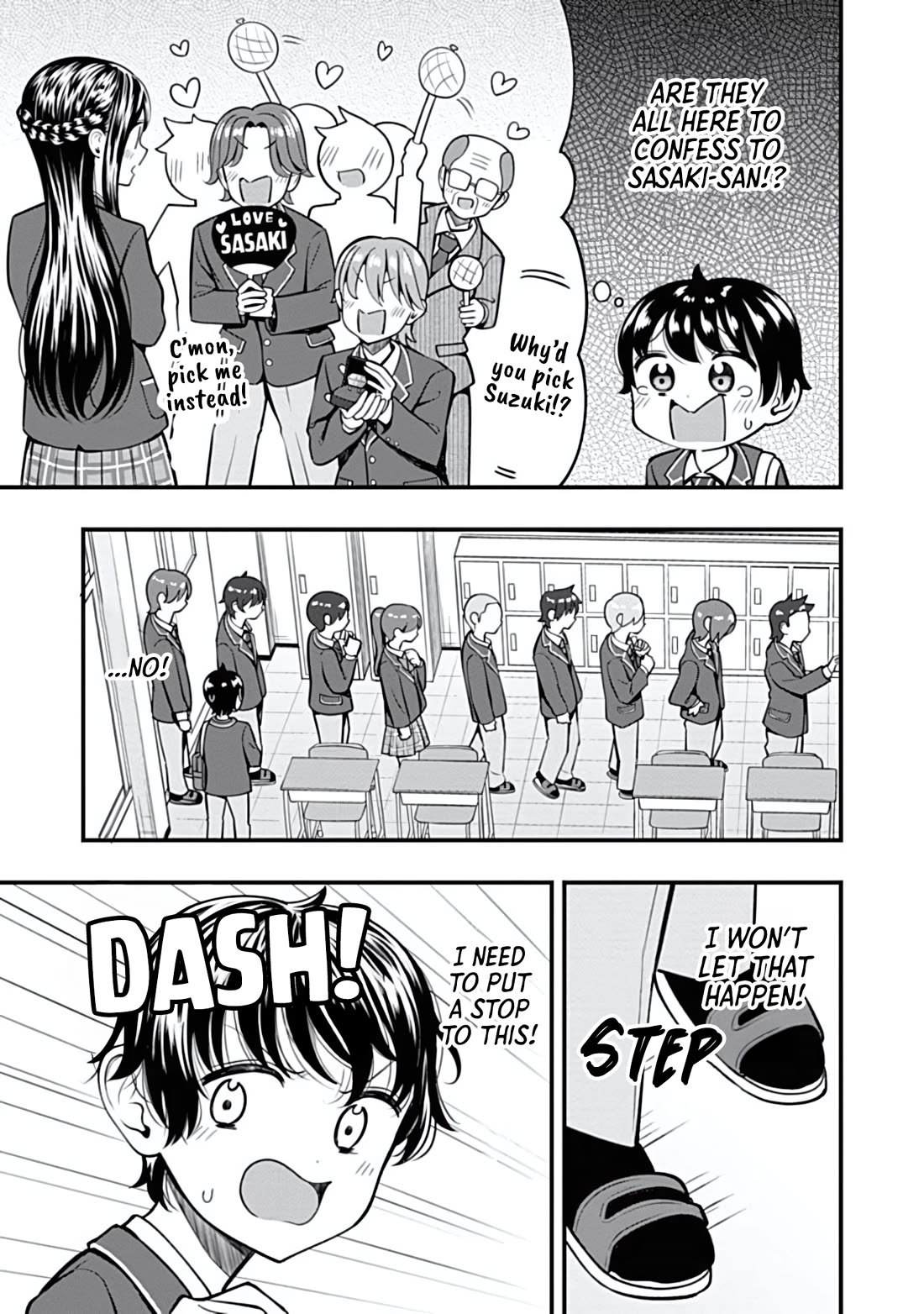 Sasaki-san Is Just a Little Bit Amazing. Chapter 12 page 3 - Chapter 12: Dark Clouds