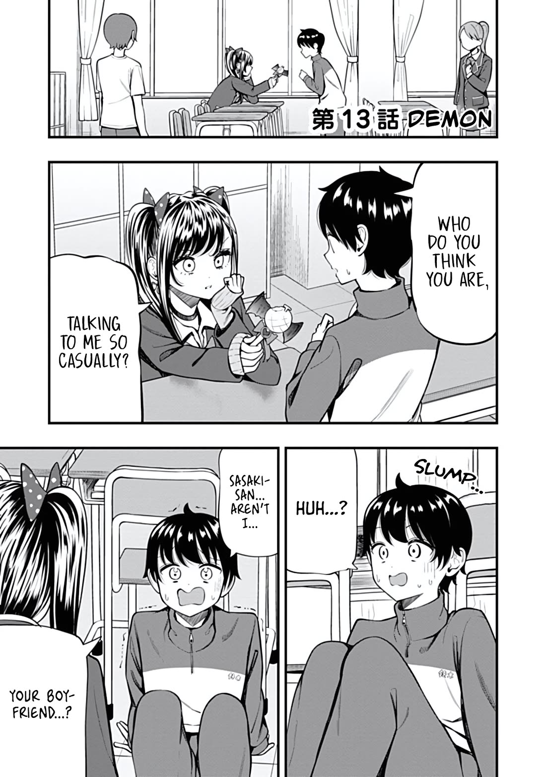Sasaki-san Is Just a Little Bit Amazing. Chapter 13 page 1 - Chapter 13: Demon