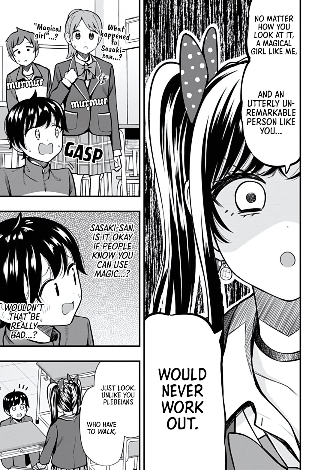 Sasaki-san Is Just a Little Bit Amazing. Chapter 13 page 3 - Chapter 13: Demon