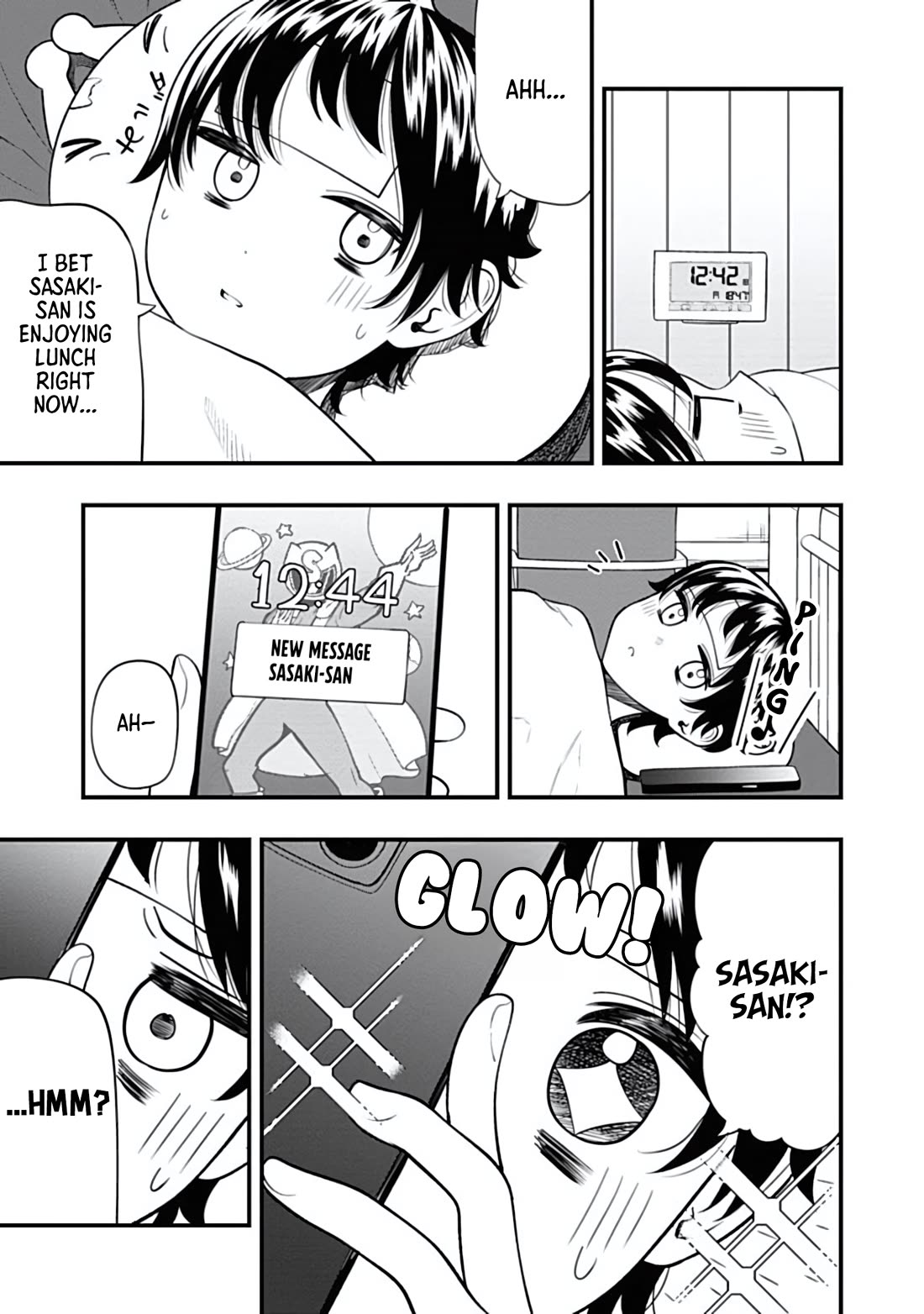 Sasaki-san Is Just a Little Bit Amazing. Chapter 16 page 3 - Chapter 16: Text Deletion
