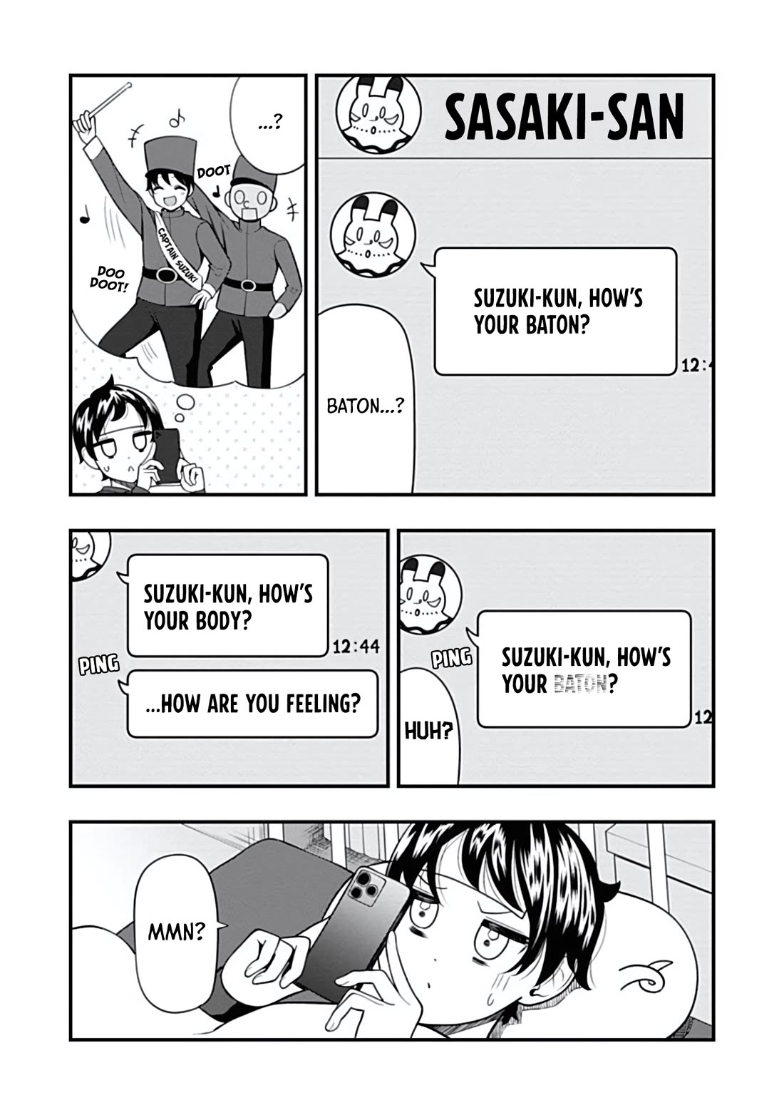 Sasaki-san Is Just a Little Bit Amazing. Chapter 16 page 4 - Chapter 16: Text Deletion