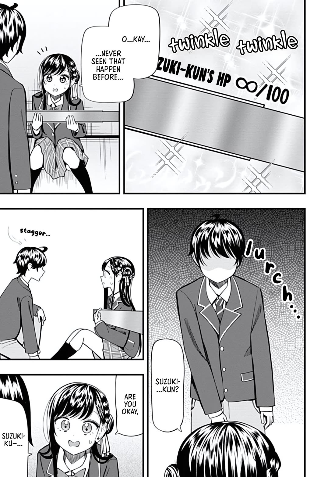 Sasaki-san Is Just a Little Bit Amazing. Chapter 17 page 11 - Chapter 17: Bugged HP
