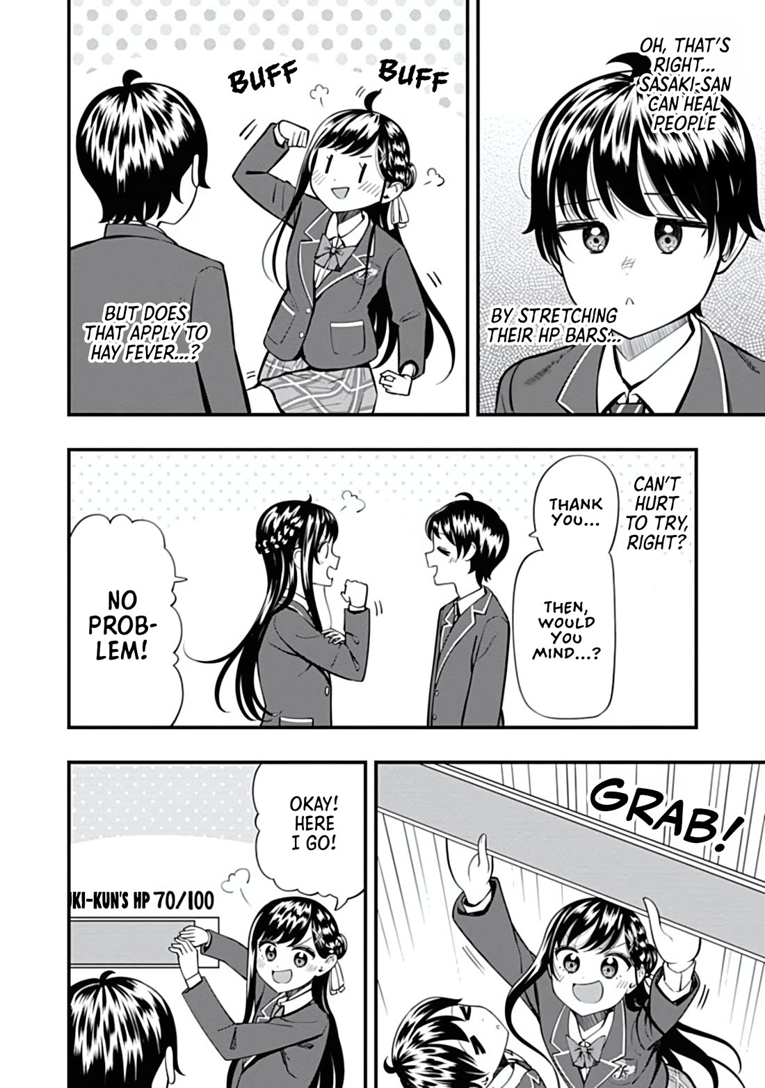 Sasaki-san Is Just a Little Bit Amazing. Chapter 17 page 6 - Chapter 17: Bugged HP