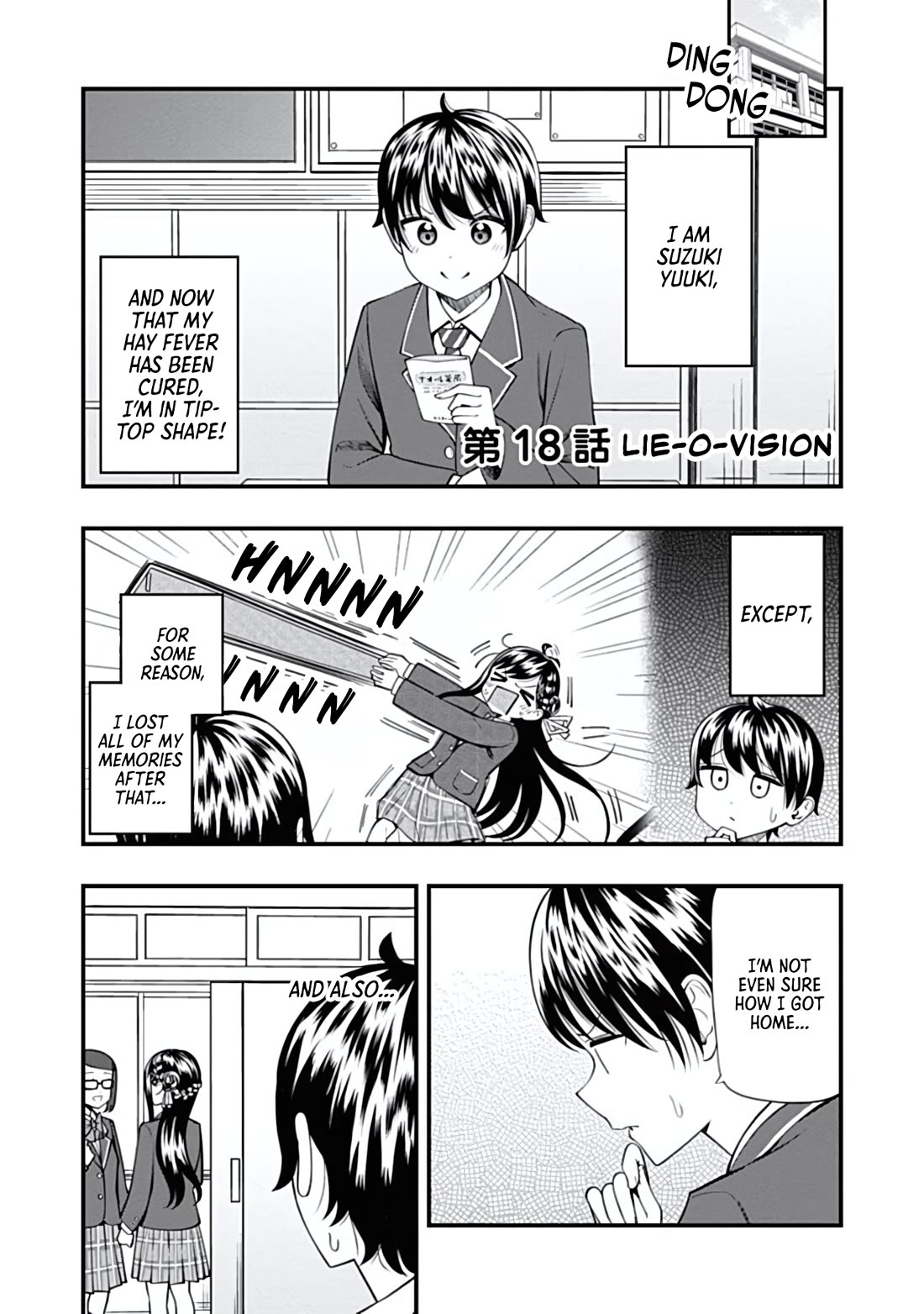 Sasaki-san Is Just a Little Bit Amazing. Chapter 18 page 1 - Chapter 18: Lie-O-Vision
