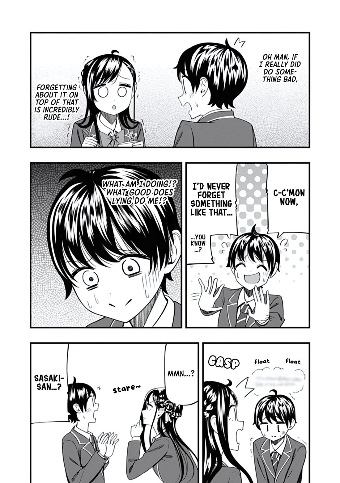 Sasaki-san Is Just a Little Bit Amazing. Chapter 18 page 10 - Chapter 18: Lie-O-Vision