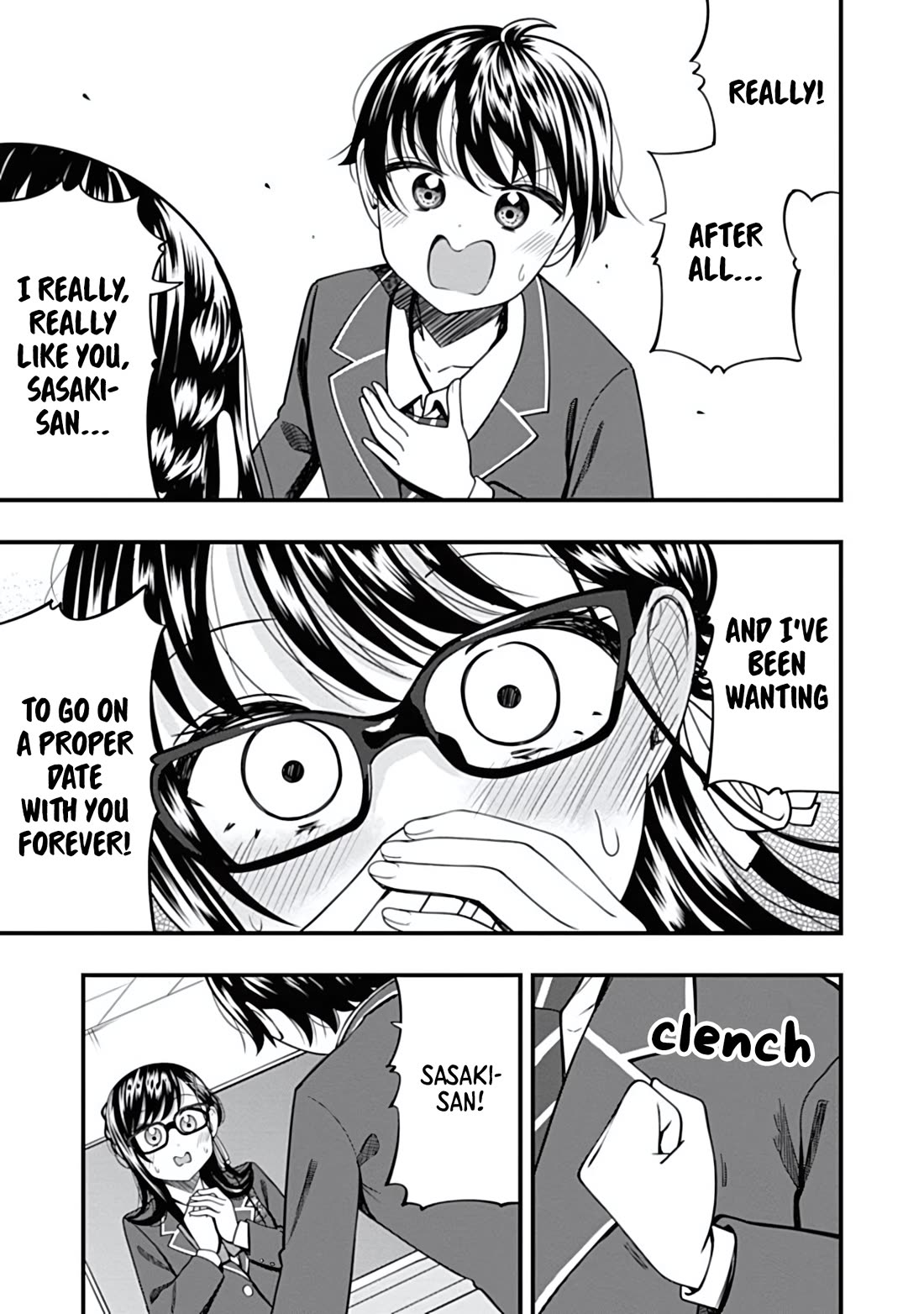 Sasaki-san Is Just a Little Bit Amazing. Chapter 18 page 17 - Chapter 18: Lie-O-Vision