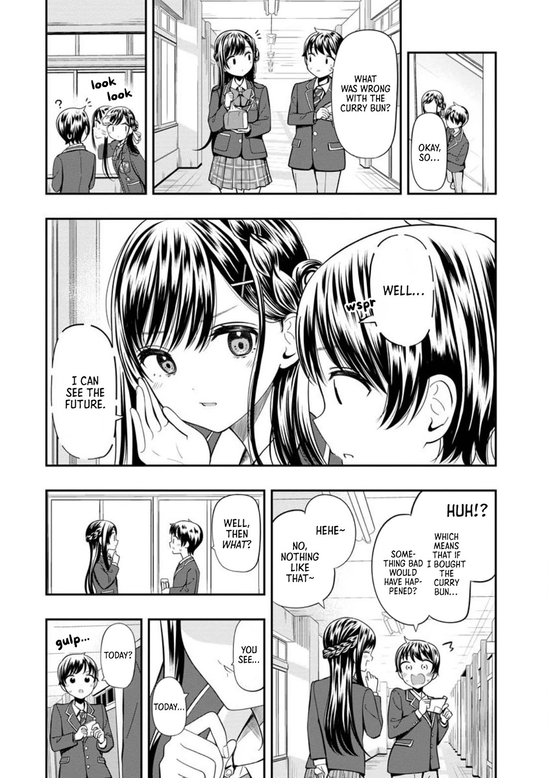 Sasaki-san Is Just a Little Bit Amazing. Chapter 2 page 10 - Chapter 2: Future Sight