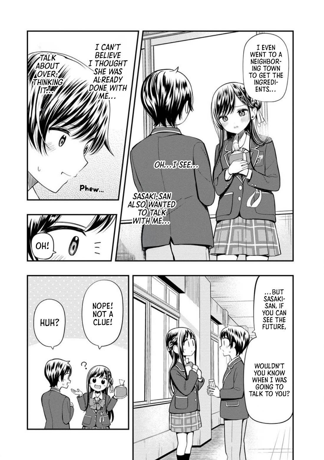 Sasaki-san Is Just a Little Bit Amazing. Chapter 2 page 14 - Chapter 2: Future Sight