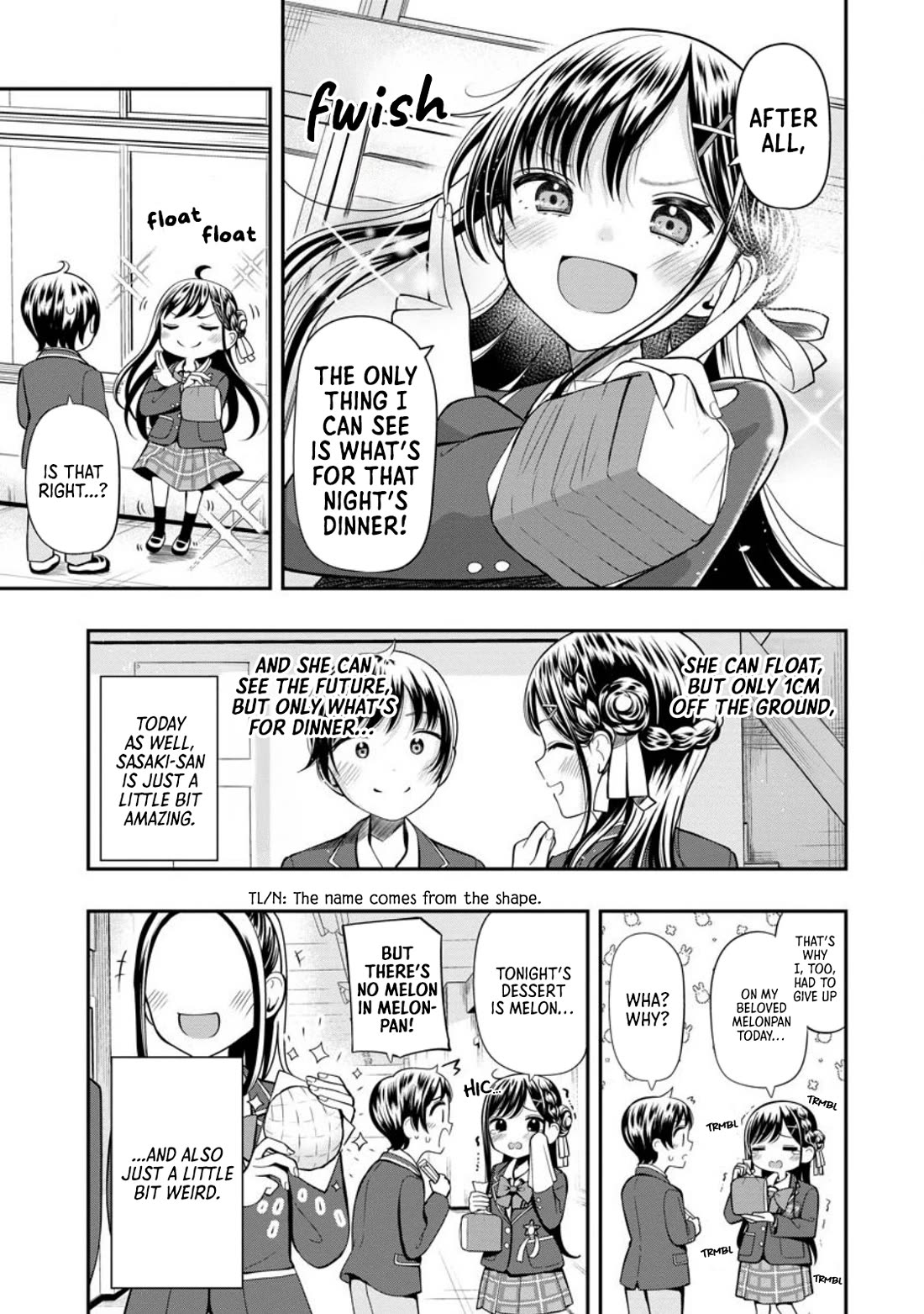 Sasaki-san Is Just a Little Bit Amazing. Chapter 2 page 15 - Chapter 2: Future Sight