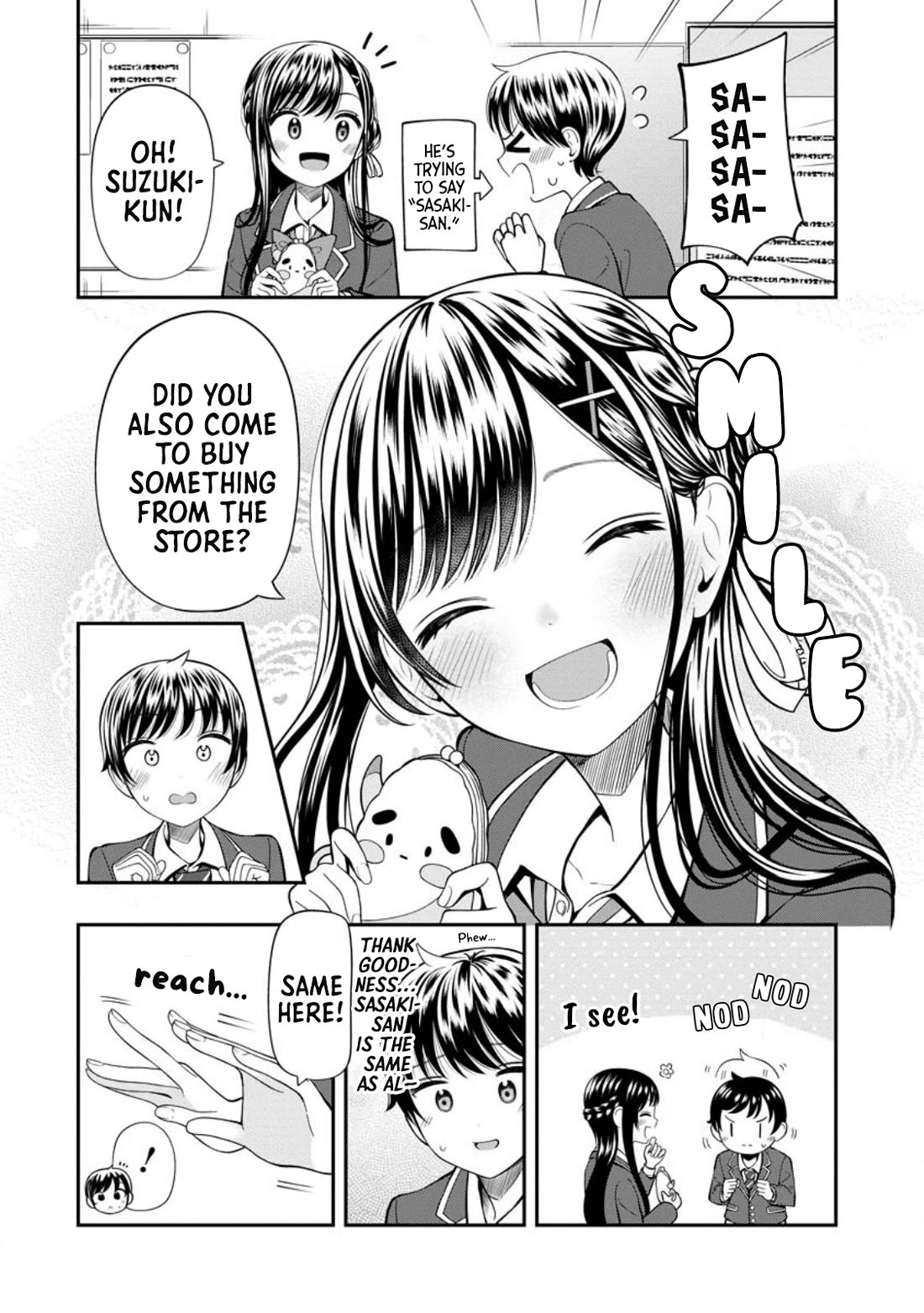 Sasaki-san Is Just a Little Bit Amazing. Chapter 2 page 4 - Chapter 2: Future Sight