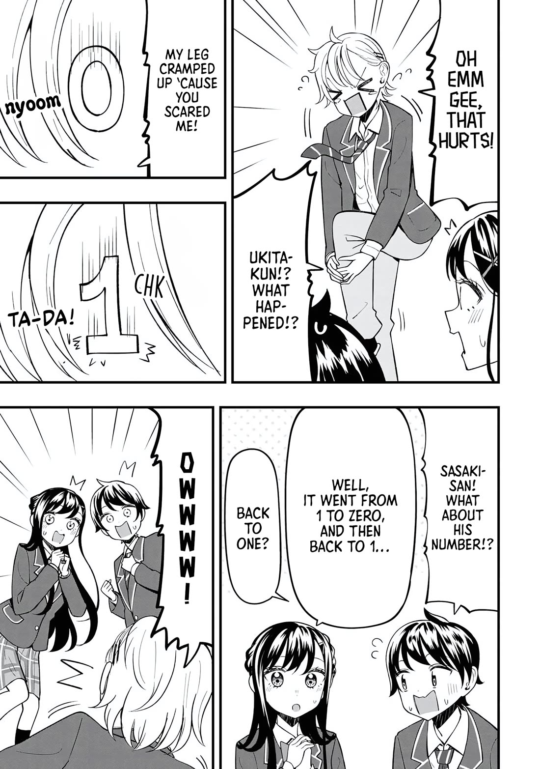 Sasaki-san Is Just a Little Bit Amazing. Chapter 21 page 15 - Chapter 21: Numbers