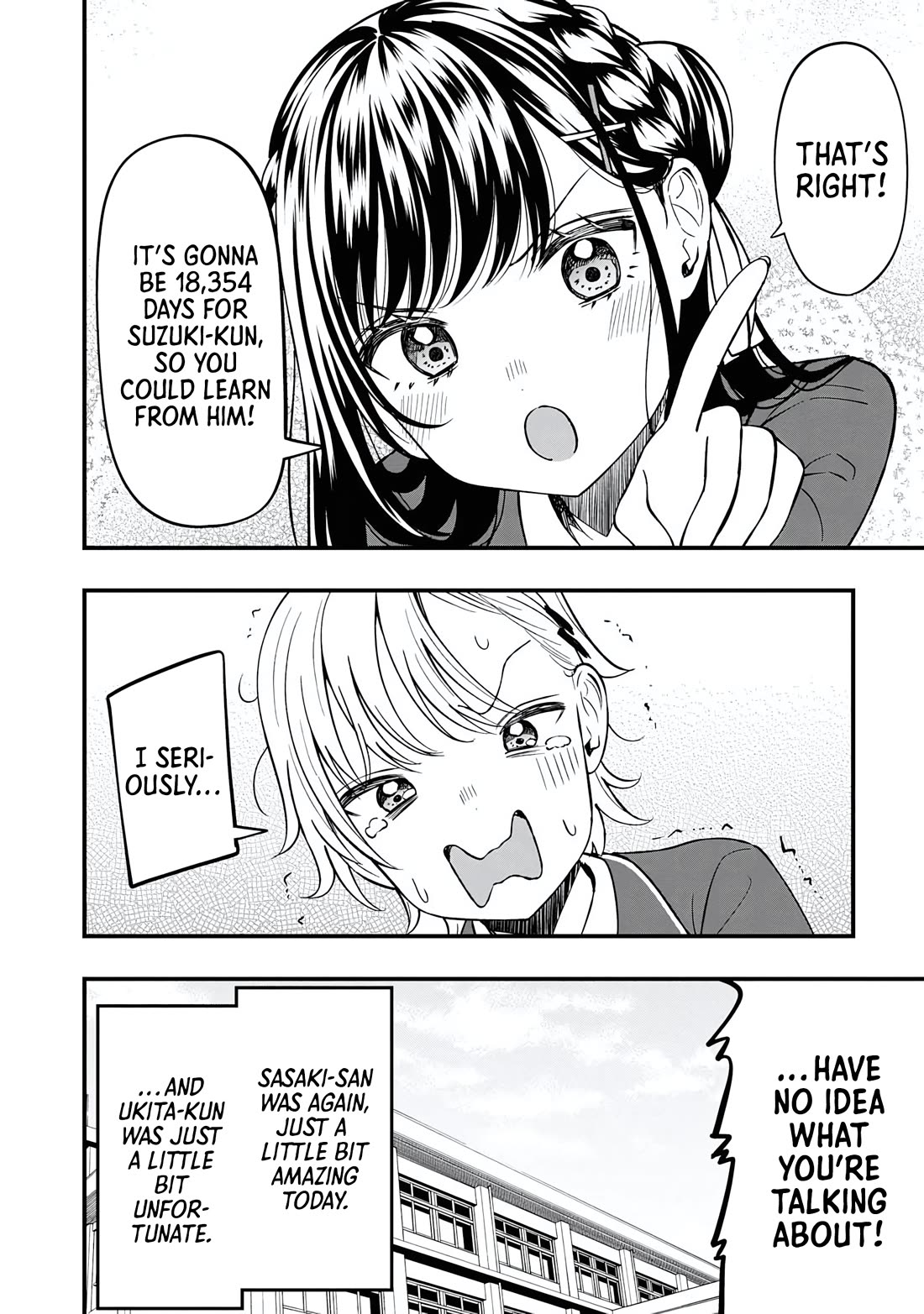Sasaki-san Is Just a Little Bit Amazing. Chapter 21 page 18 - Chapter 21: Numbers