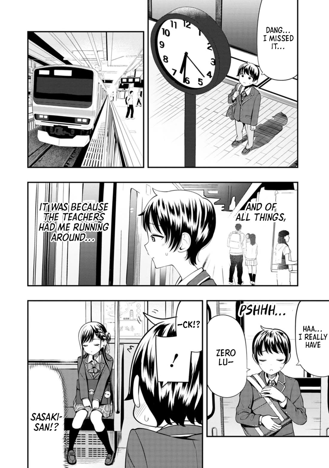 Sasaki-san Is Just a Little Bit Amazing. Chapter 3 page 2 - Chapter 3: High-speed Movement