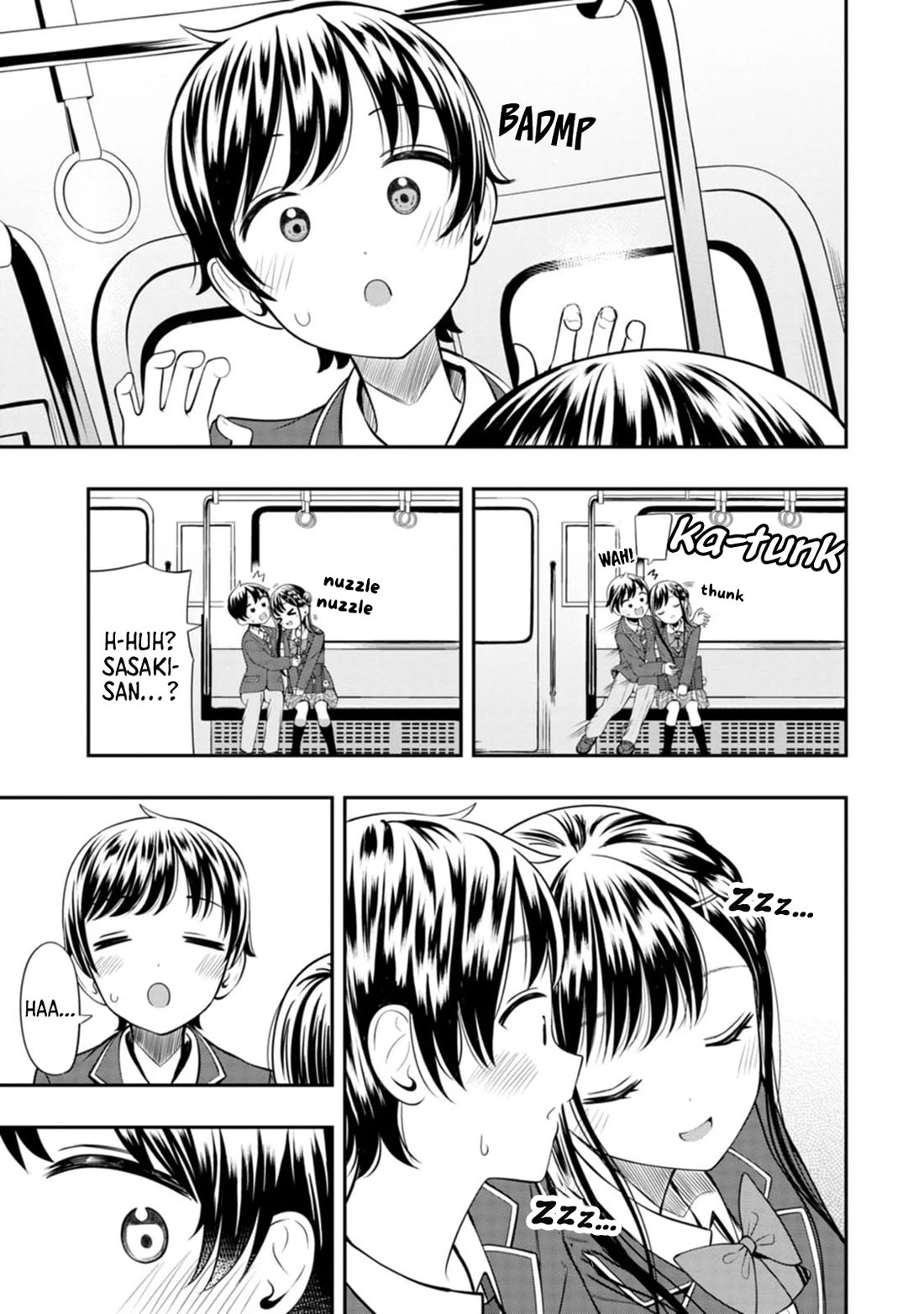 Sasaki-san Is Just a Little Bit Amazing. Chapter 3 page 9 - Chapter 3: High-speed Movement