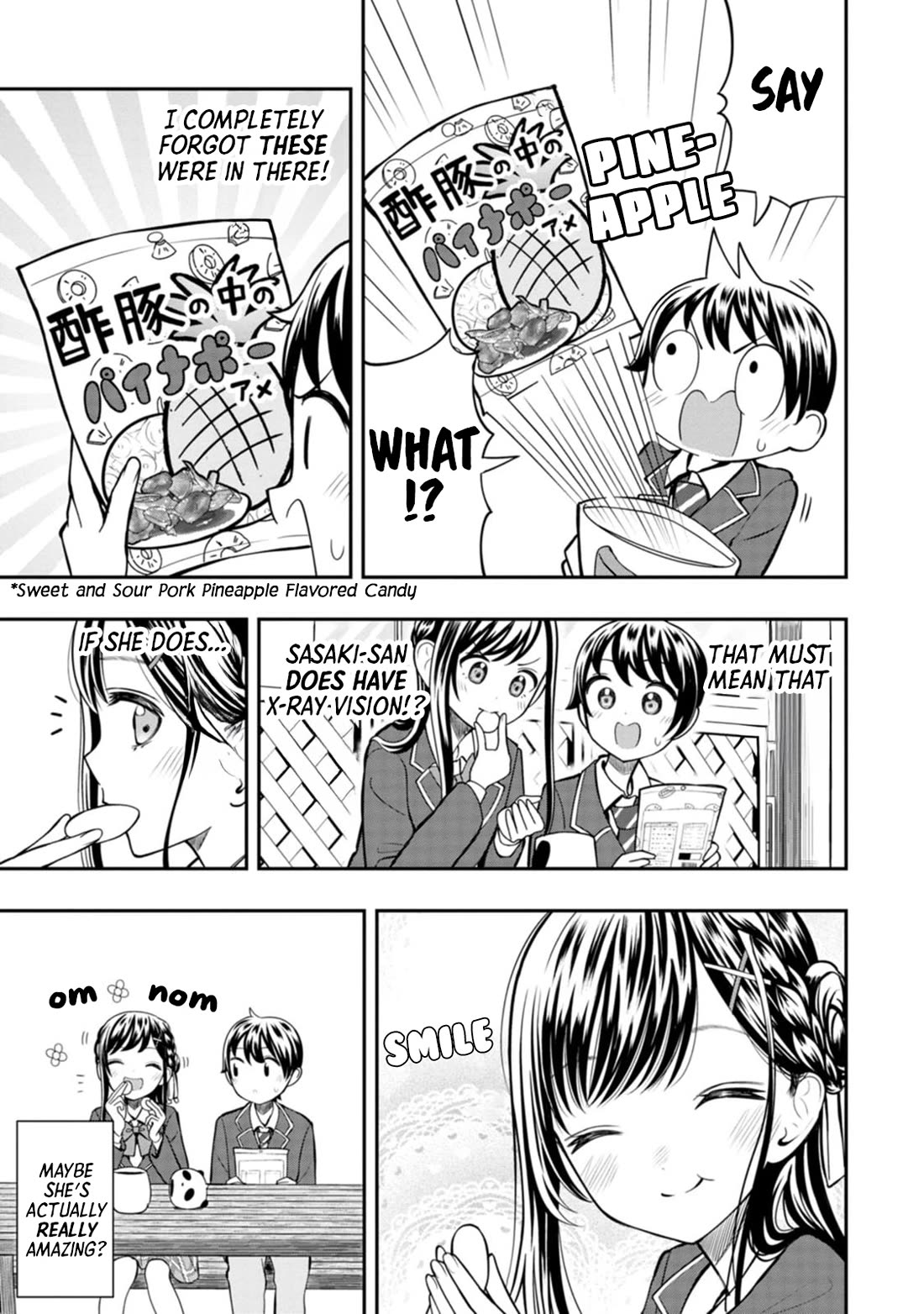 Sasaki-san Is Just a Little Bit Amazing. Chapter 4 page 13 - Chapter 4: X-Ray Vision