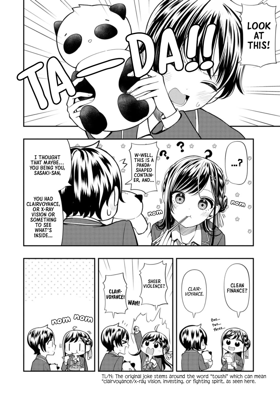 Sasaki-san Is Just a Little Bit Amazing. Chapter 4 page 4 - Chapter 4: X-Ray Vision