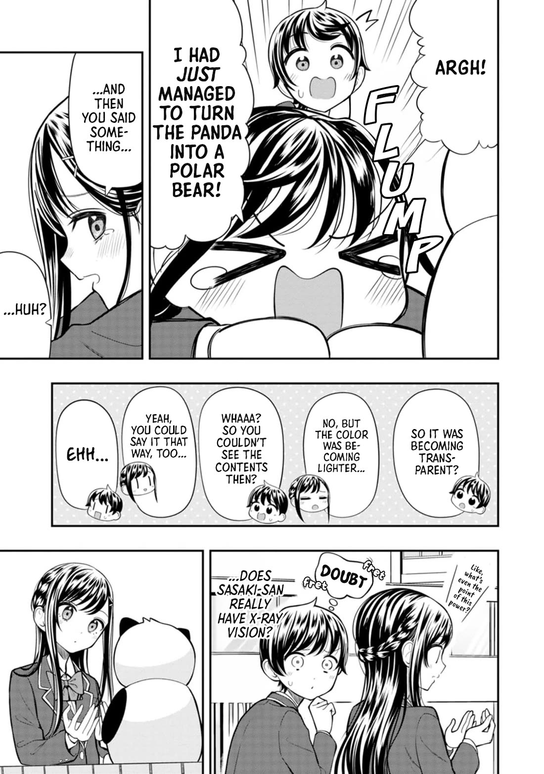 Sasaki-san Is Just a Little Bit Amazing. Chapter 4 page 7 - Chapter 4: X-Ray Vision