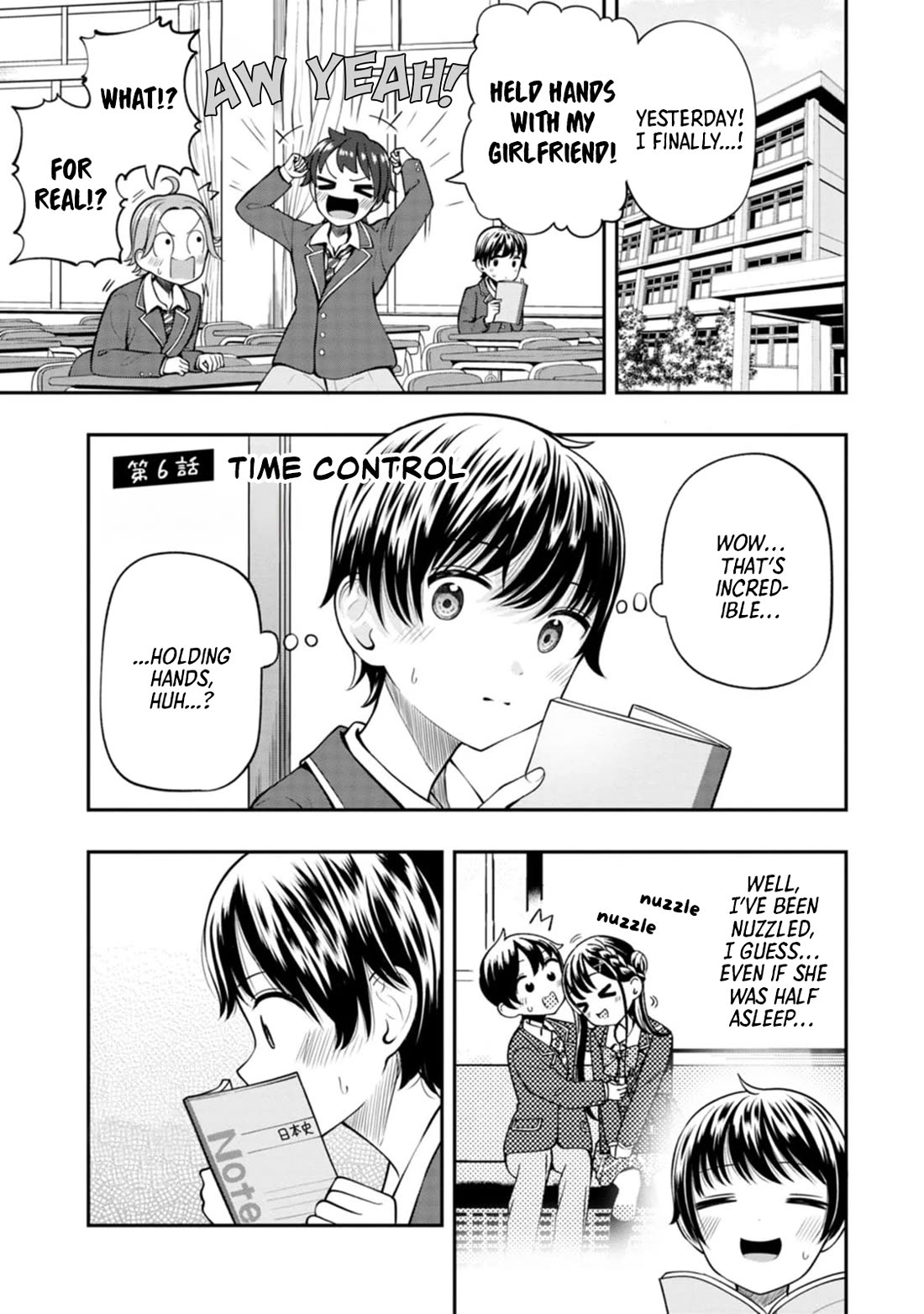 Sasaki-san Is Just a Little Bit Amazing. Chapter 6 page 1 - Chapter 6: Time Control