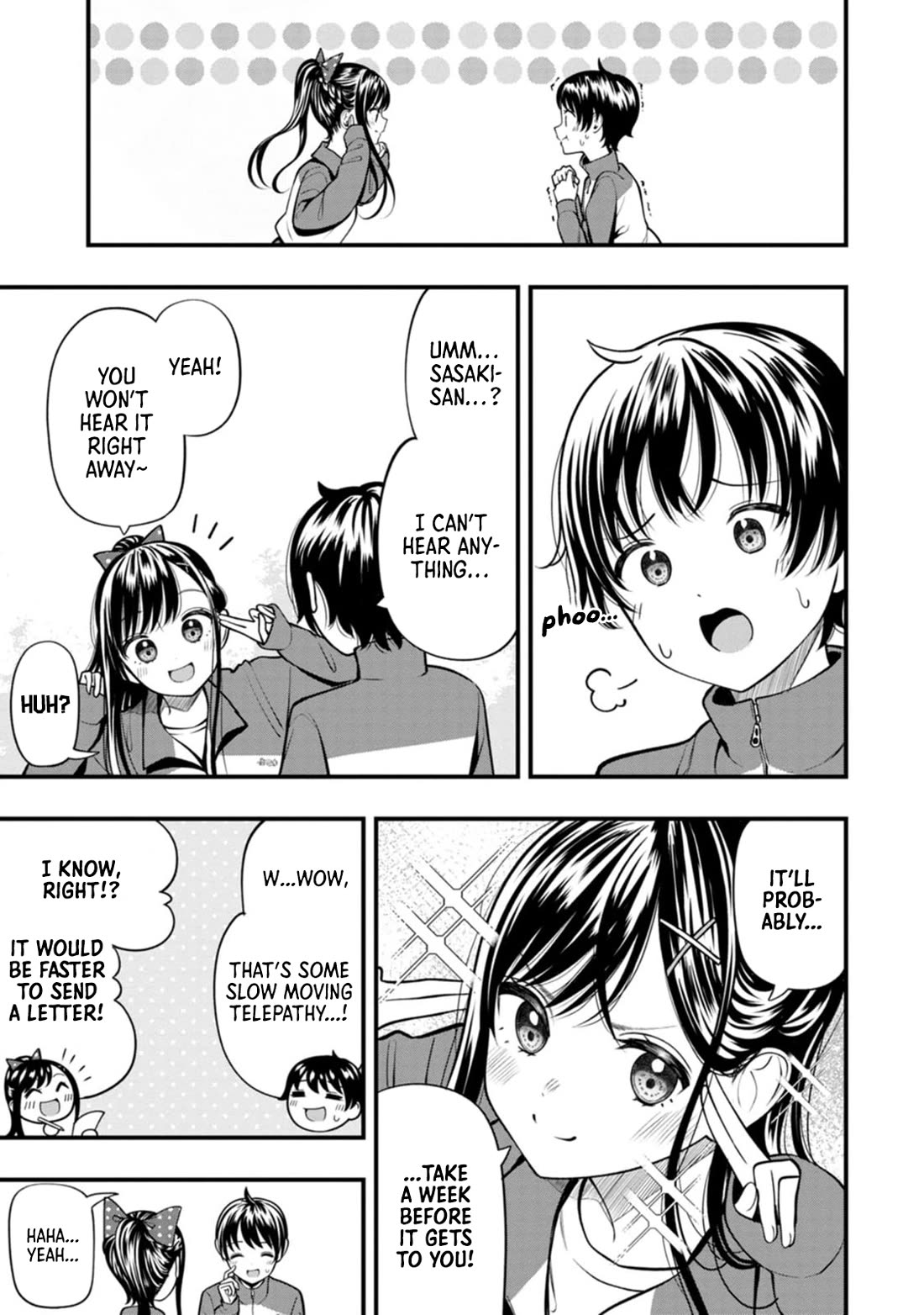 Sasaki-san Is Just a Little Bit Amazing. Chapter 7 page 10 - Chapter 7: Telepathy