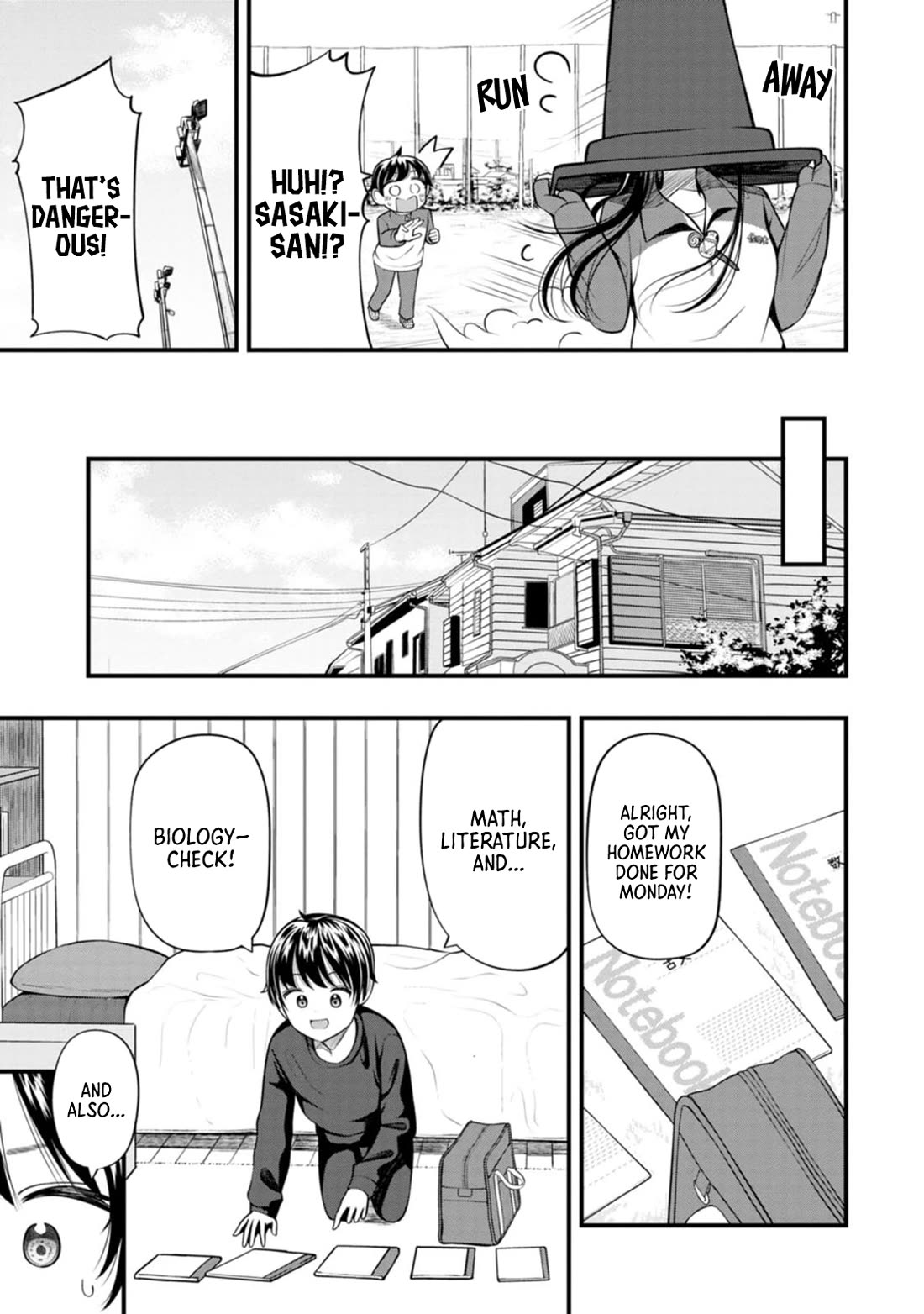 Sasaki-san Is Just a Little Bit Amazing. Chapter 7 page 12 - Chapter 7: Telepathy