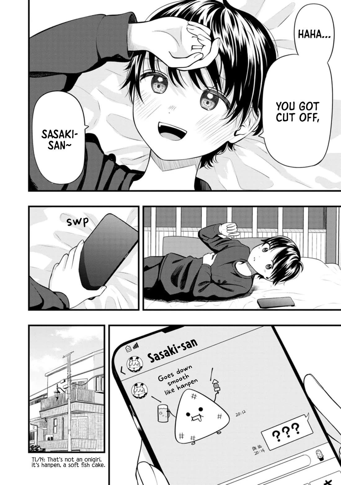 Sasaki-san Is Just a Little Bit Amazing. Chapter 7 page 21 - Chapter 7: Telepathy