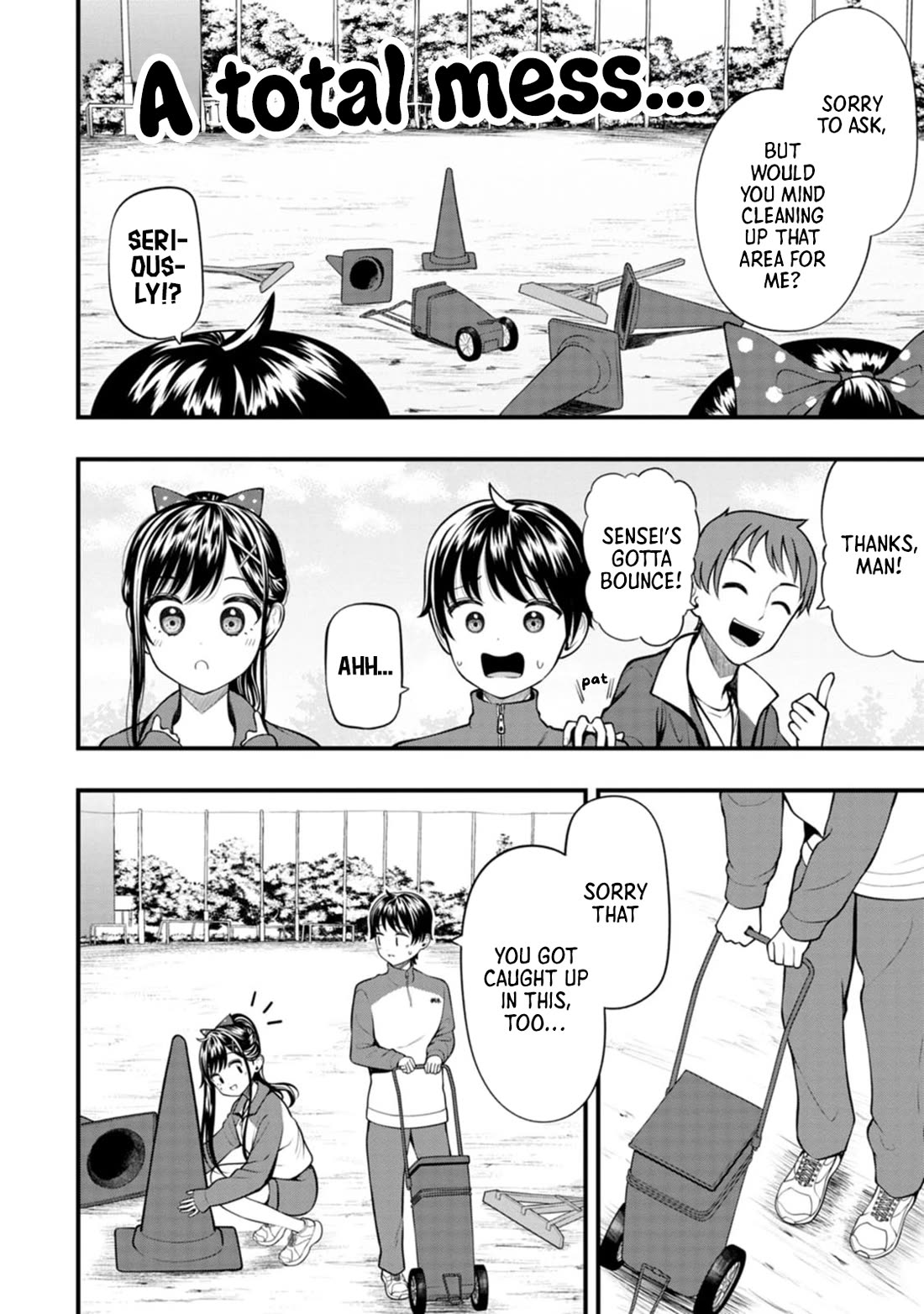 Sasaki-san Is Just a Little Bit Amazing. Chapter 7 page 3 - Chapter 7: Telepathy