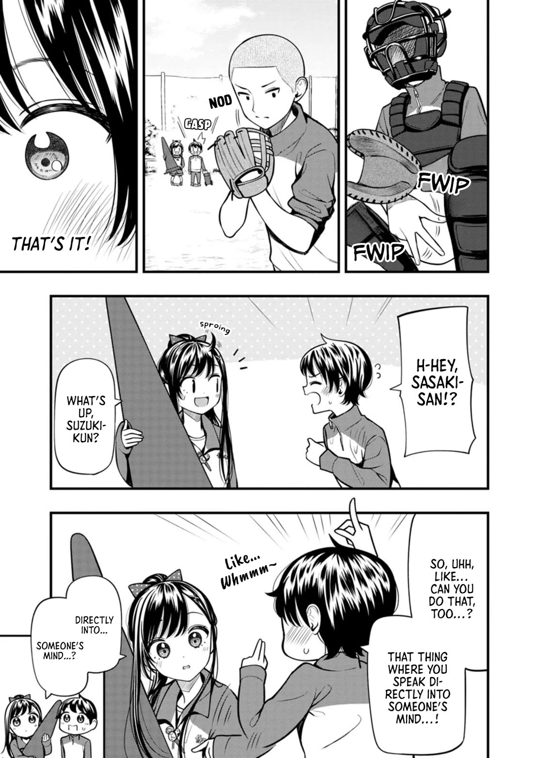 Sasaki-san Is Just a Little Bit Amazing. Chapter 7 page 6 - Chapter 7: Telepathy