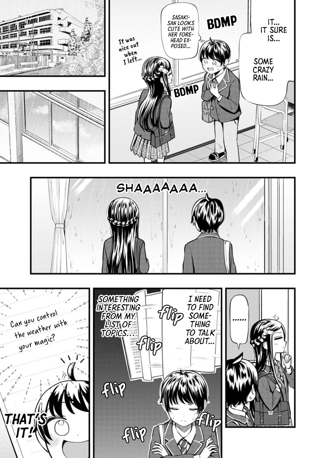 Sasaki-san Is Just a Little Bit Amazing. Chapter 8 page 3 - Chapter 8: Weather Control
