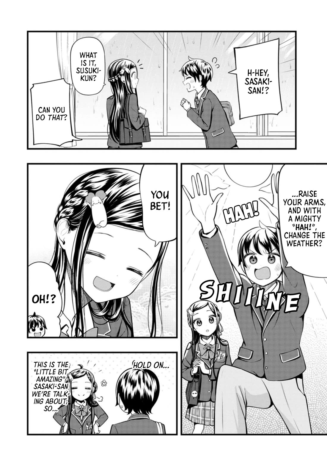Sasaki-san Is Just a Little Bit Amazing. Chapter 8 page 4 - Chapter 8: Weather Control