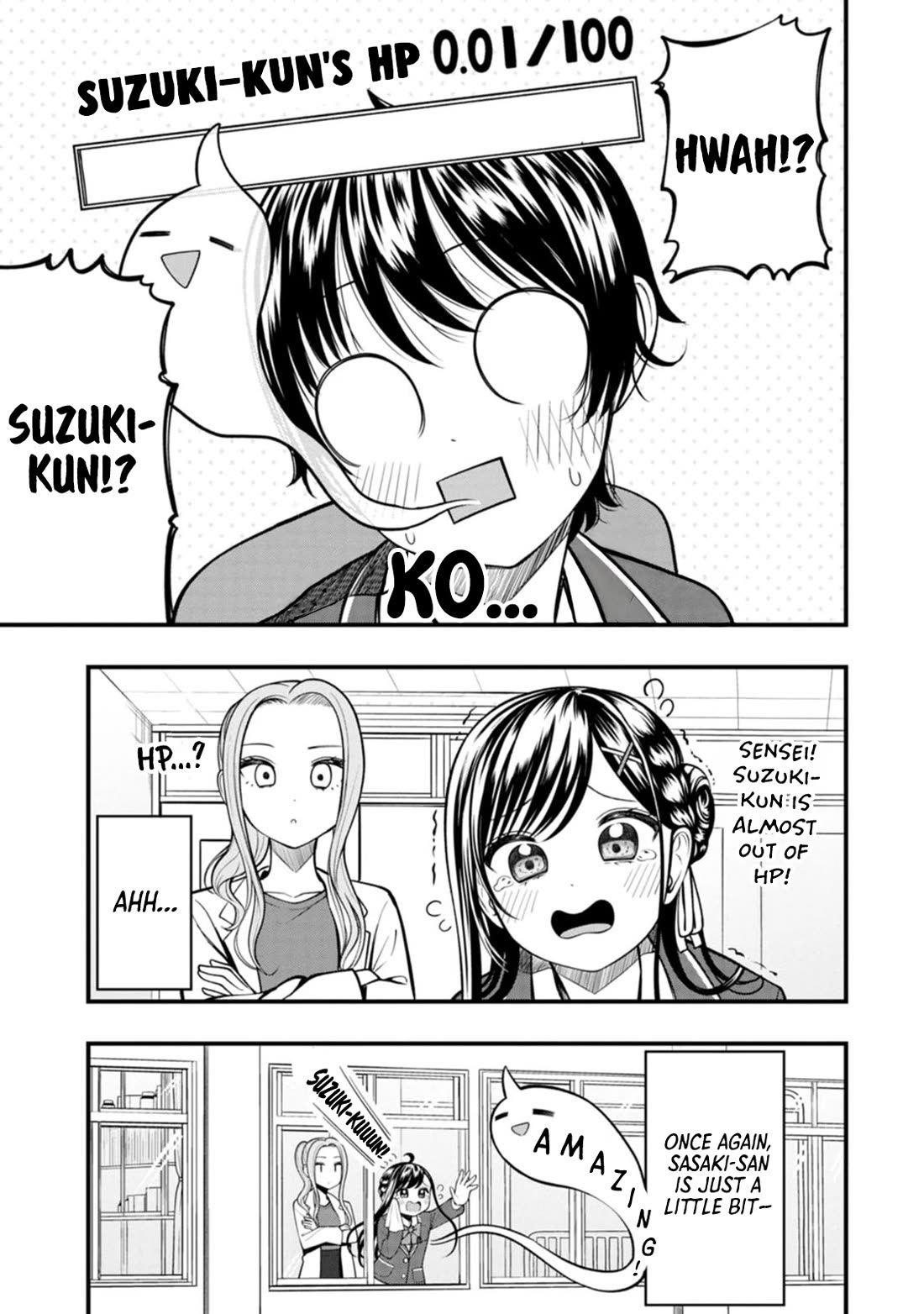 Sasaki-san Is Just a Little Bit Amazing. Chapter 9 page 15 - Chapter 9: Health Bars