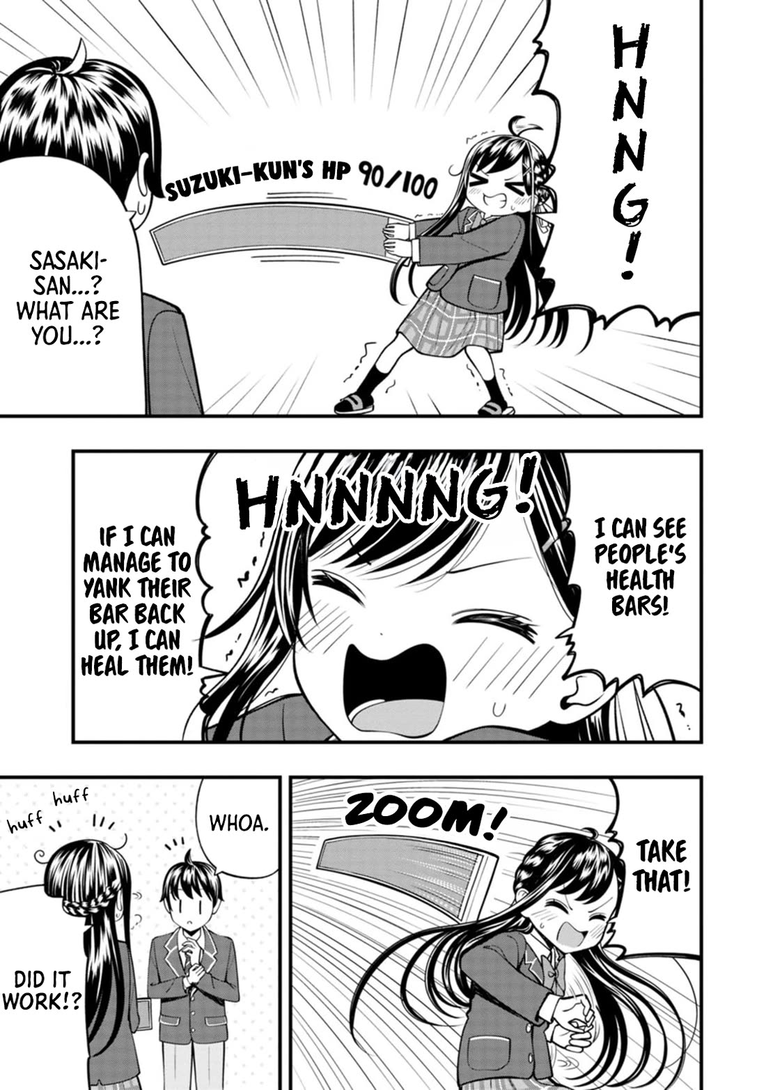Sasaki-san Is Just a Little Bit Amazing. Chapter 9 page 9 - Chapter 9: Health Bars