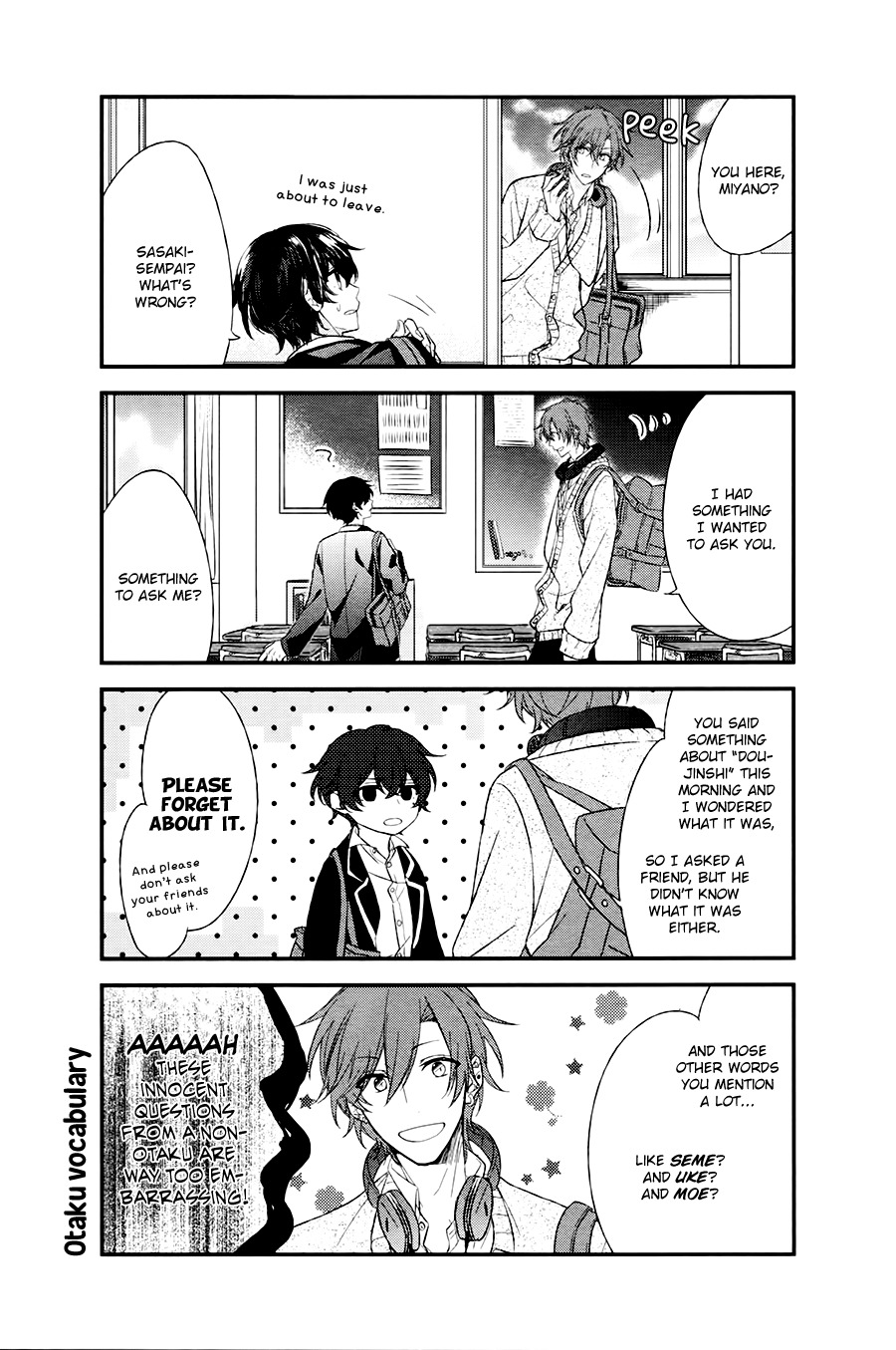 Sasaki to Miyano Chapter 1 page 14 - Chapter 1