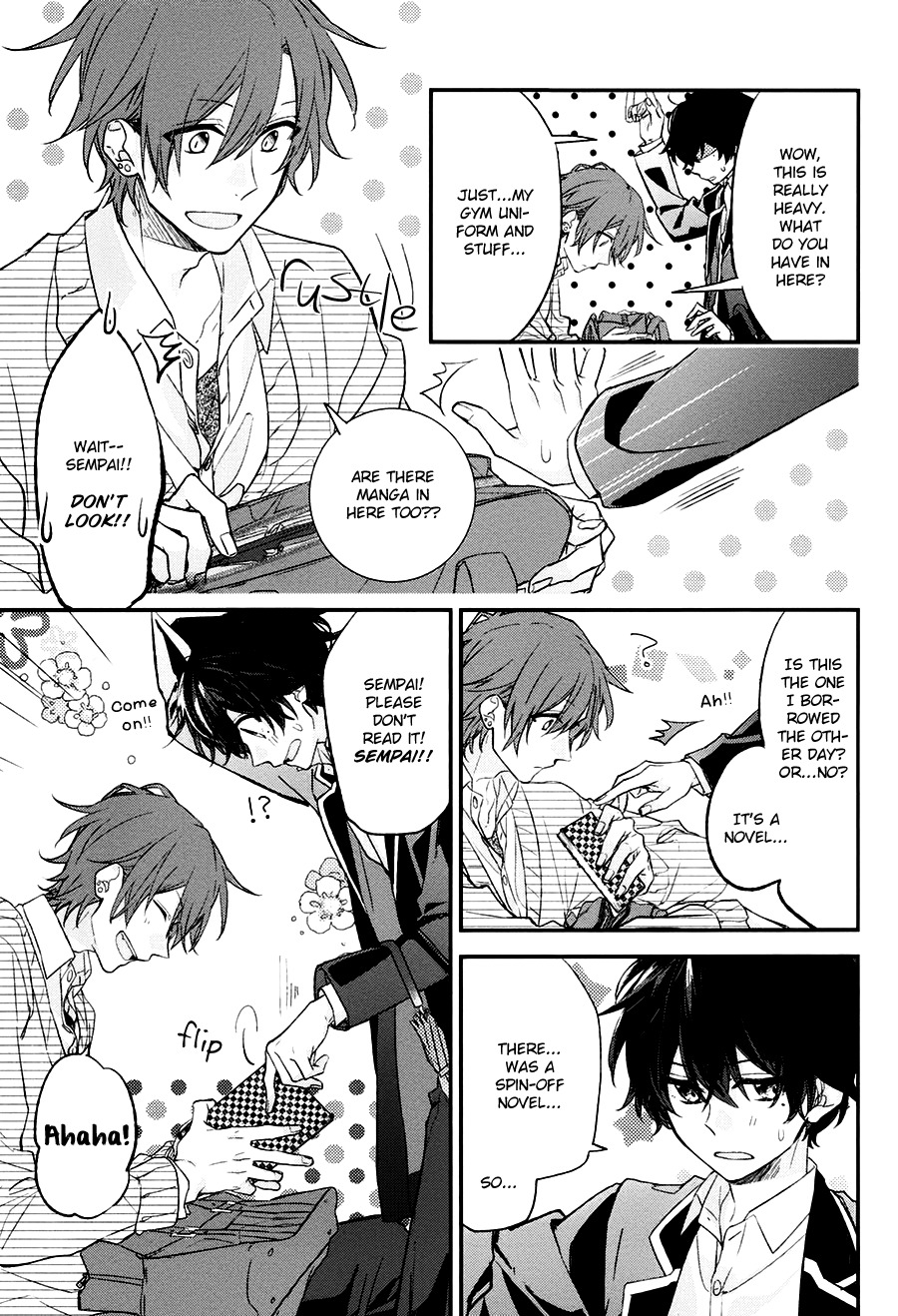 Sasaki to Miyano Chapter 12.1 page 6 - Chapter 12.1: Extras
