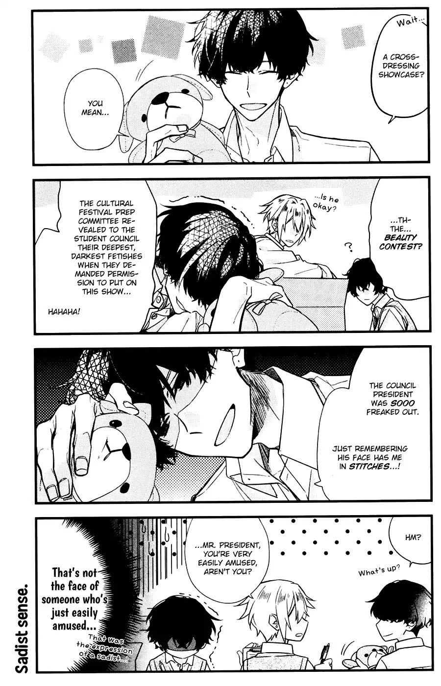 Sasaki to Miyano Chapter 19 page 9 - Chapter 19: Committee