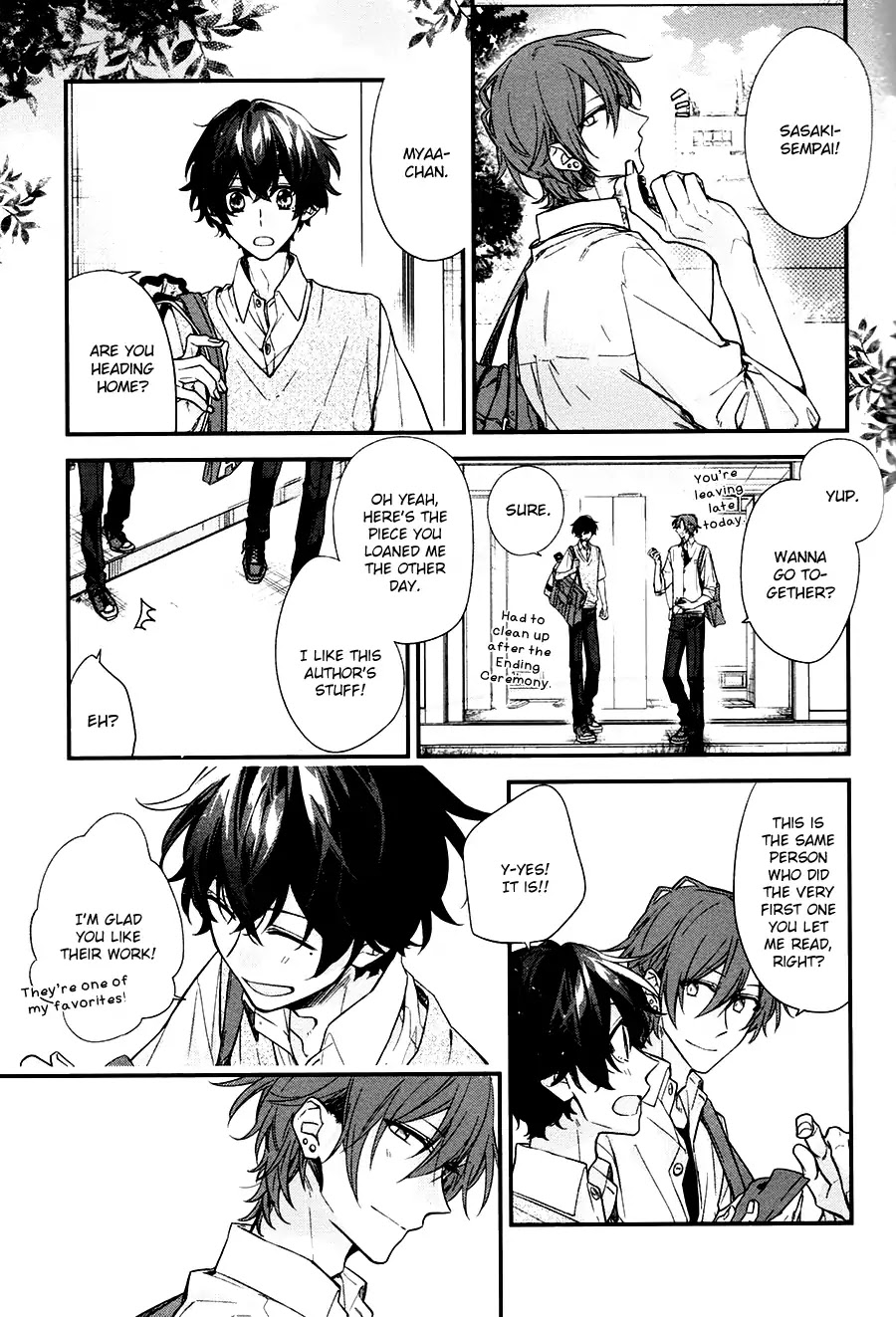 Sasaki to Miyano Chapter 20 page 2 - Chapter 20: Jealousy