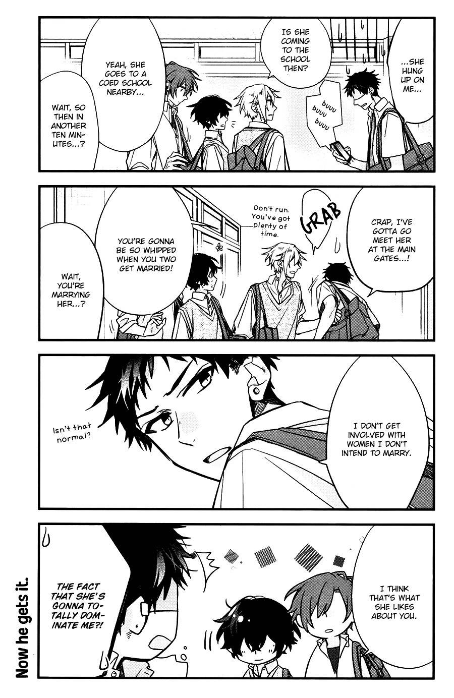 Sasaki to Miyano Chapter 21.5 page 9 - Chapter 21.5