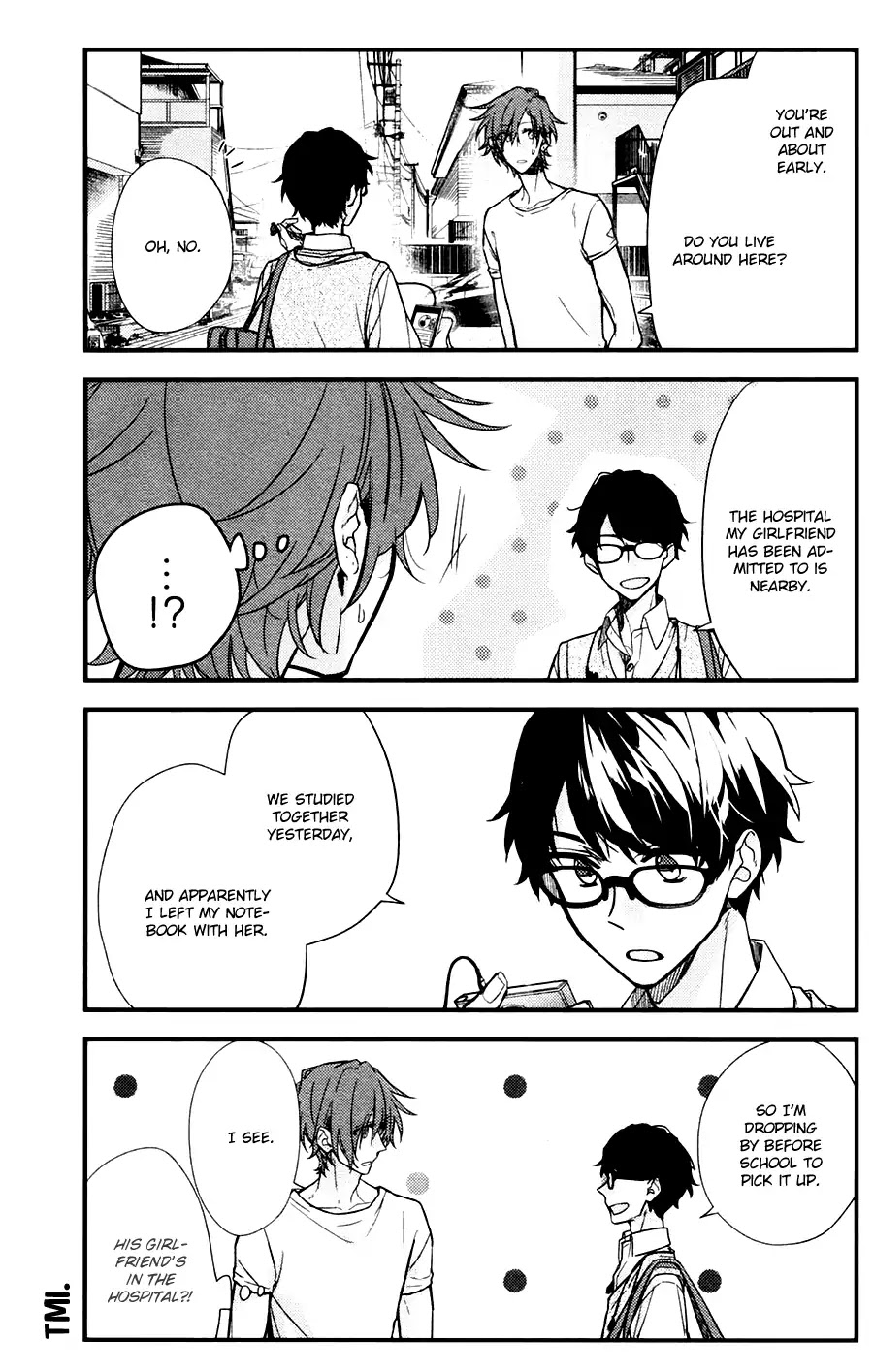 Sasaki to Miyano Chapter 21 page 7 - Chapter 21: Change