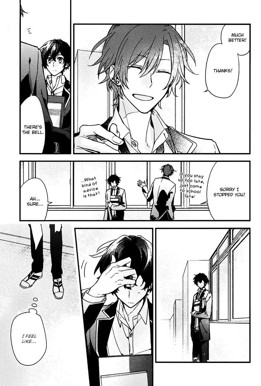 Sasaki to Miyano Chapter 22 page 14 - Chapter 22: Realization