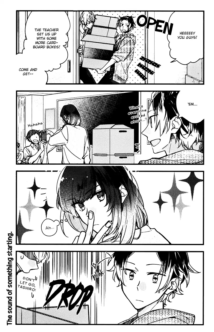 Sasaki to Miyano Chapter 22 page 5 - Chapter 22: Realization