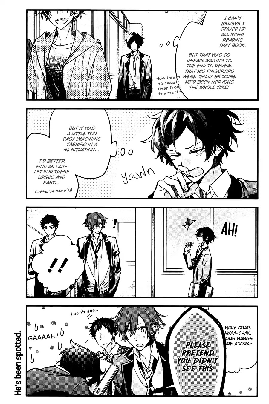 Sasaki to Miyano Chapter 22 page 9 - Chapter 22: Realization