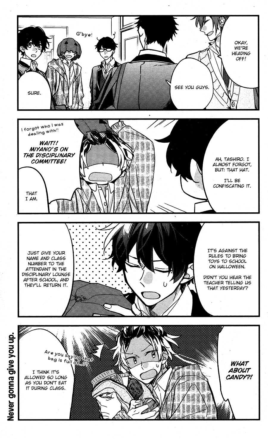 Sasaki to Miyano Chapter 23.6 page 11 - Halloween 2018 Extra