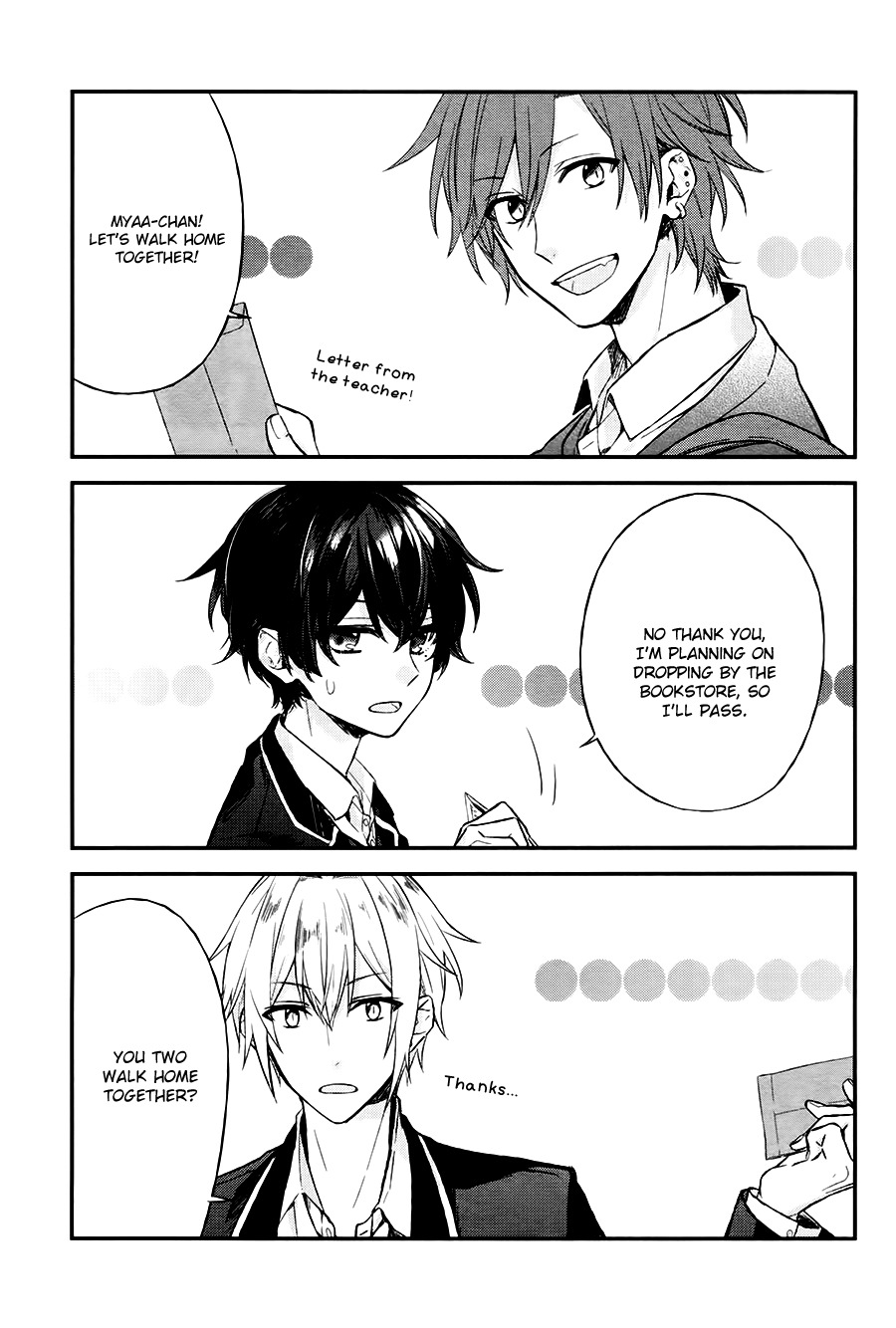 Sasaki to Miyano Chapter 3 page 2 - Chapter 3