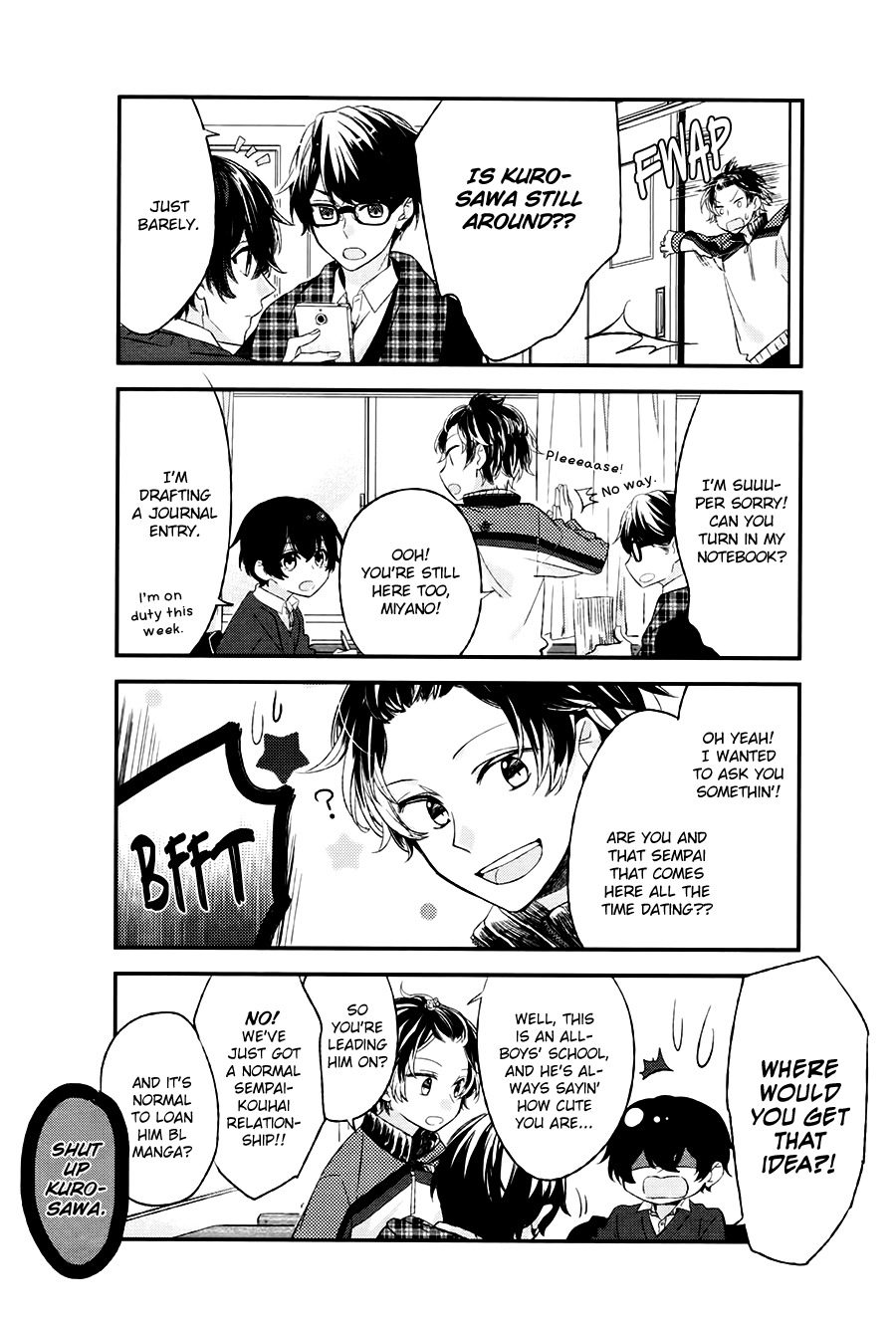 Sasaki to Miyano Chapter 6 page 3 - Chapter 6