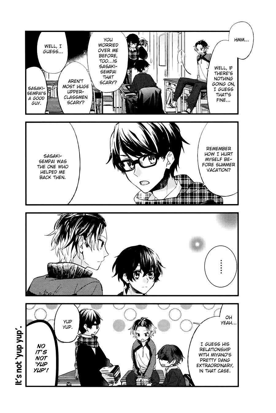 Sasaki to Miyano Chapter 6 page 4 - Chapter 6