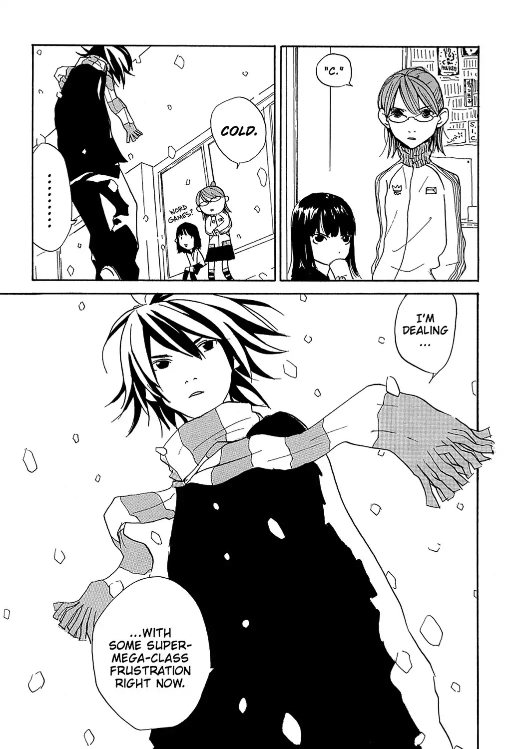 Sasameke Chapter 10.5 page 5 - Vol.1 Omake ☆02: The Whispering Kick of Youth