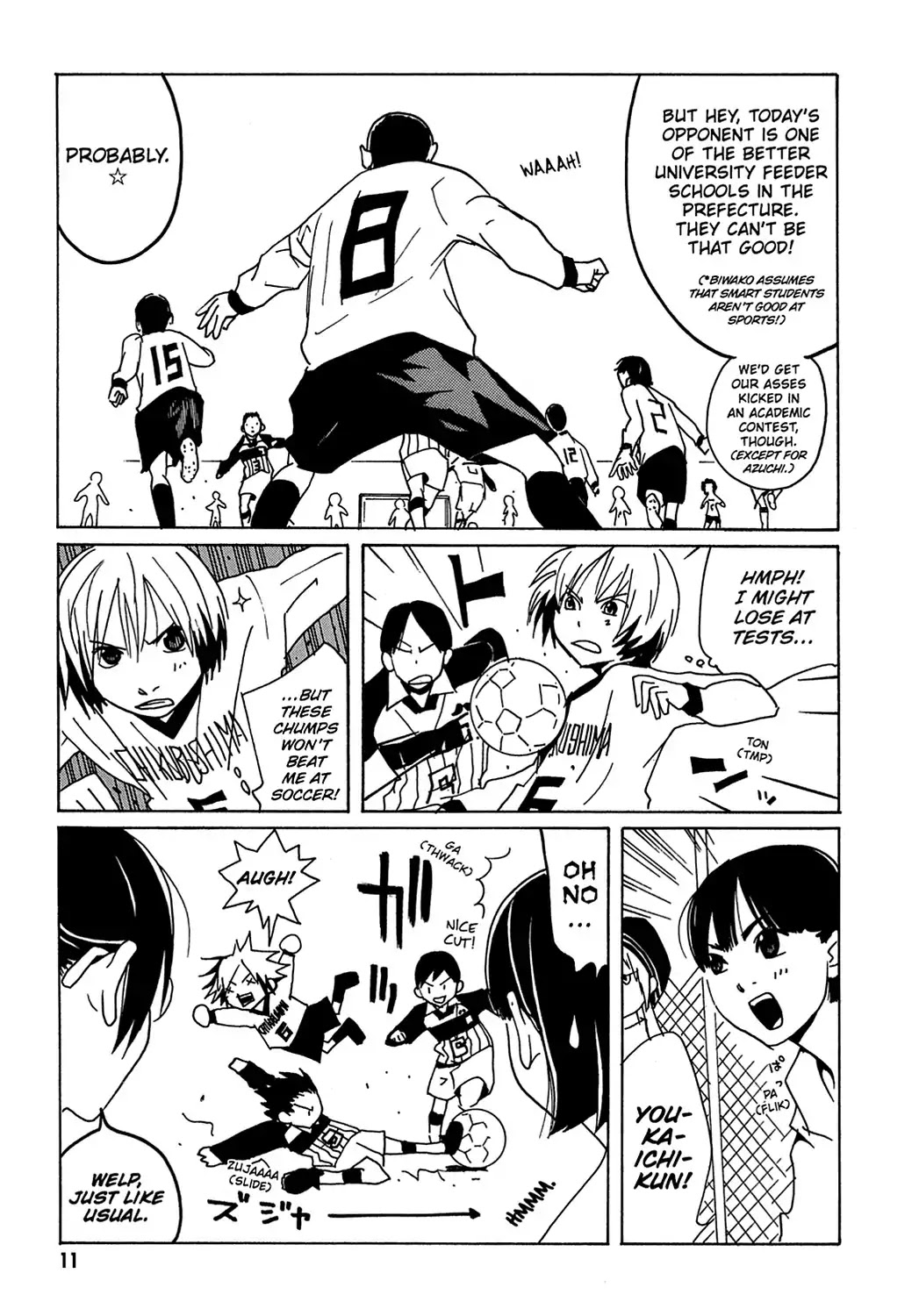 Sasameke Chapter 14 page 13 - Chapter 14: Vol.2 #14: Don't Wait for the Hero